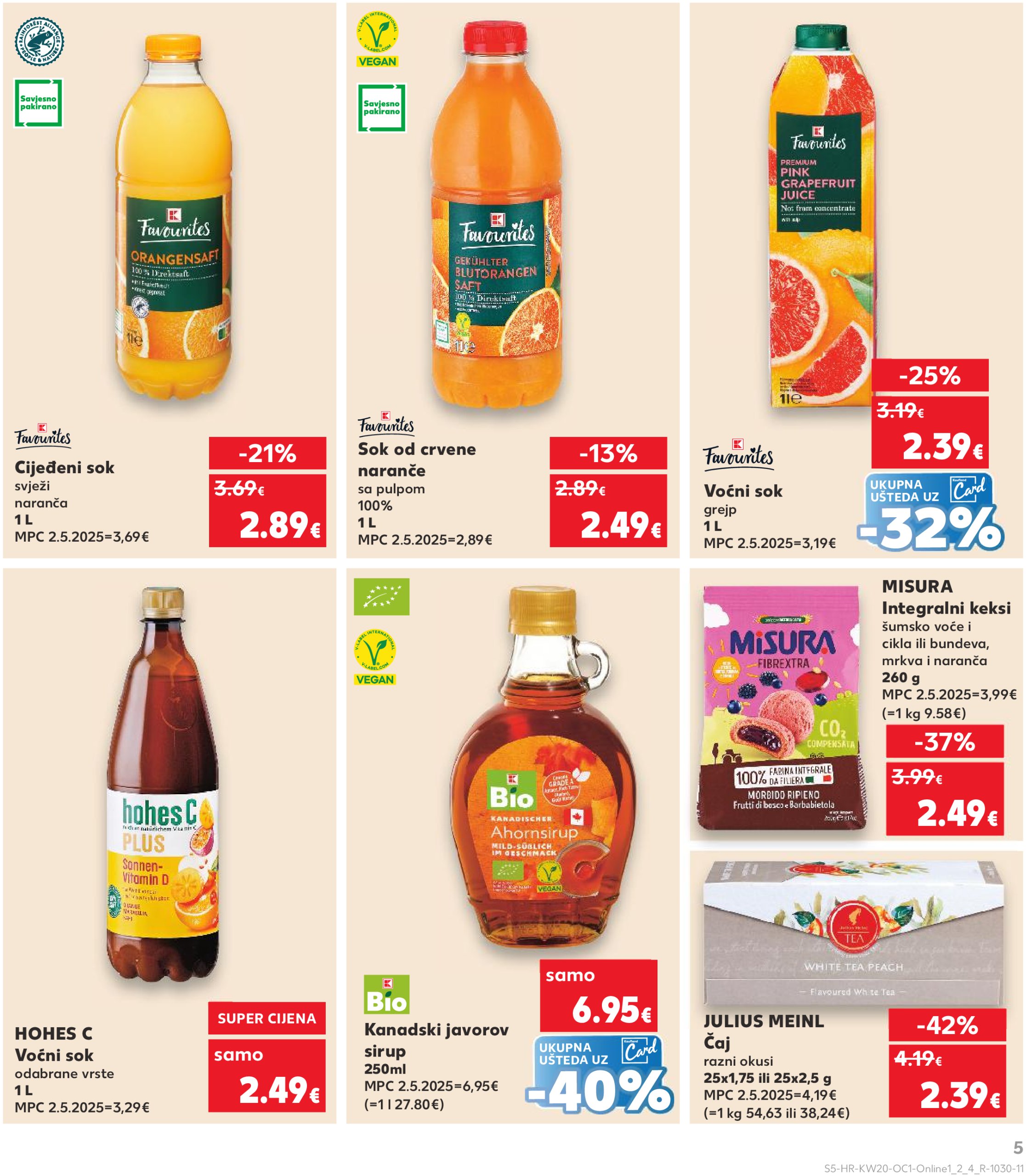 kaufland - Prelistajte ovaj Kaufland - Želiš još bogatiju ponudu katalog, vrijedi od 14.05. do 20.05. - page: 5