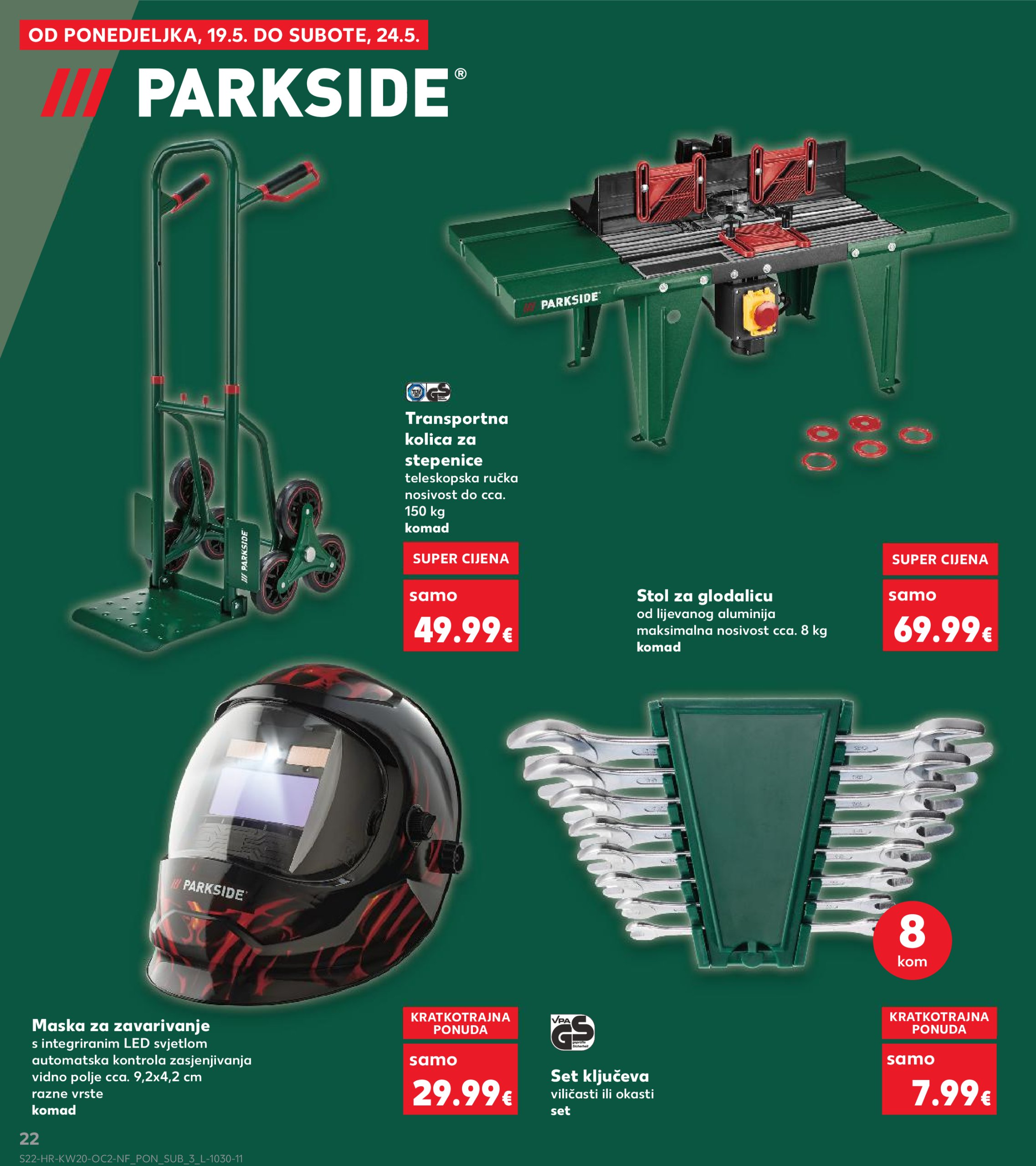 kaufland - Prelistajte ovaj Kaufland - Neprehrambenih proizvoda katalog, vrijedi od 14.05. do 20.05. - page: 22