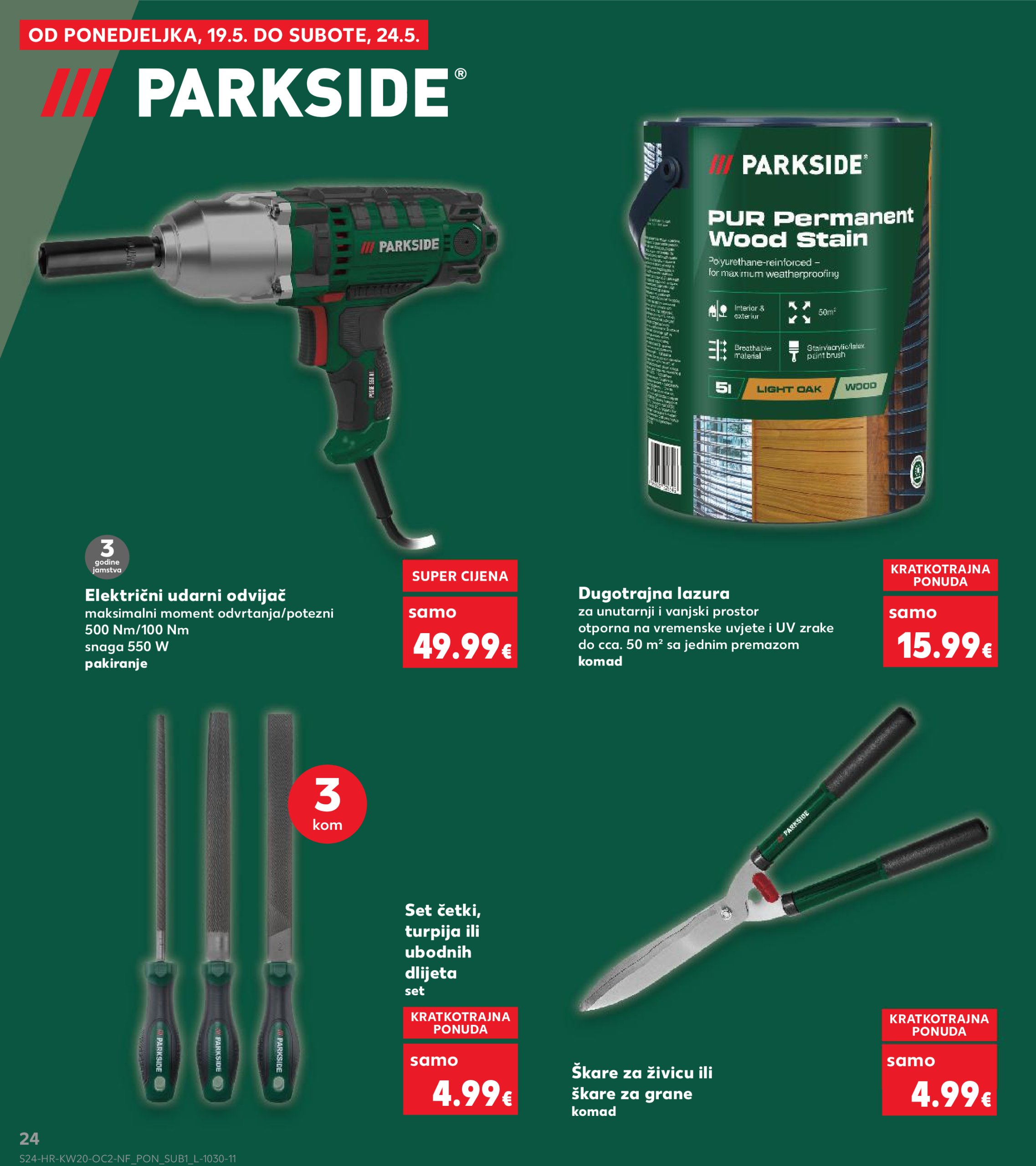 kaufland - Prelistajte ovaj Kaufland - Neprehrambenih proizvoda katalog, vrijedi od 14.05. do 20.05. - page: 24
