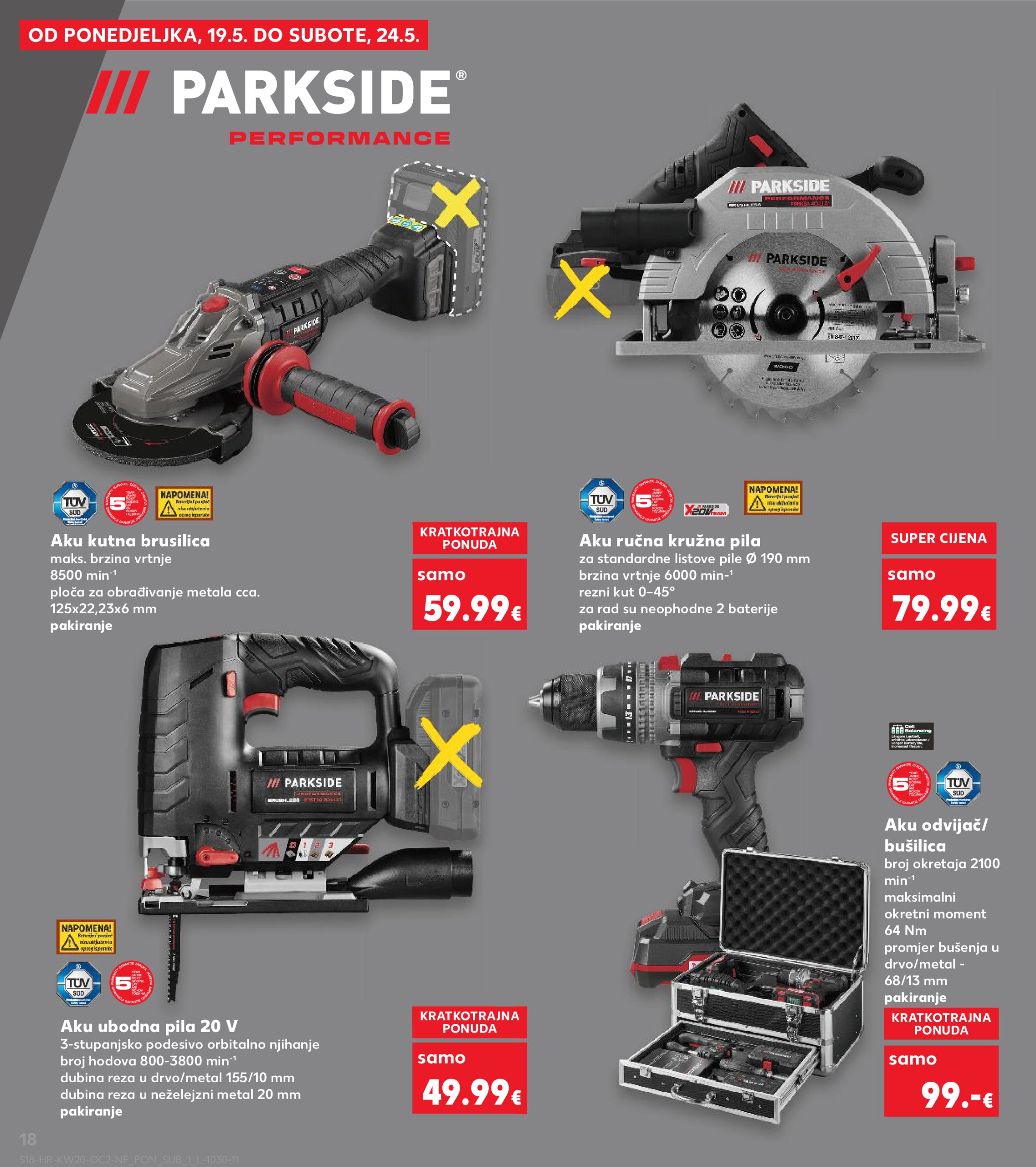 kaufland - Prelistajte ovaj Kaufland - Neprehrambenih proizvoda katalog, vrijedi od 14.05. do 20.05. - page: 18