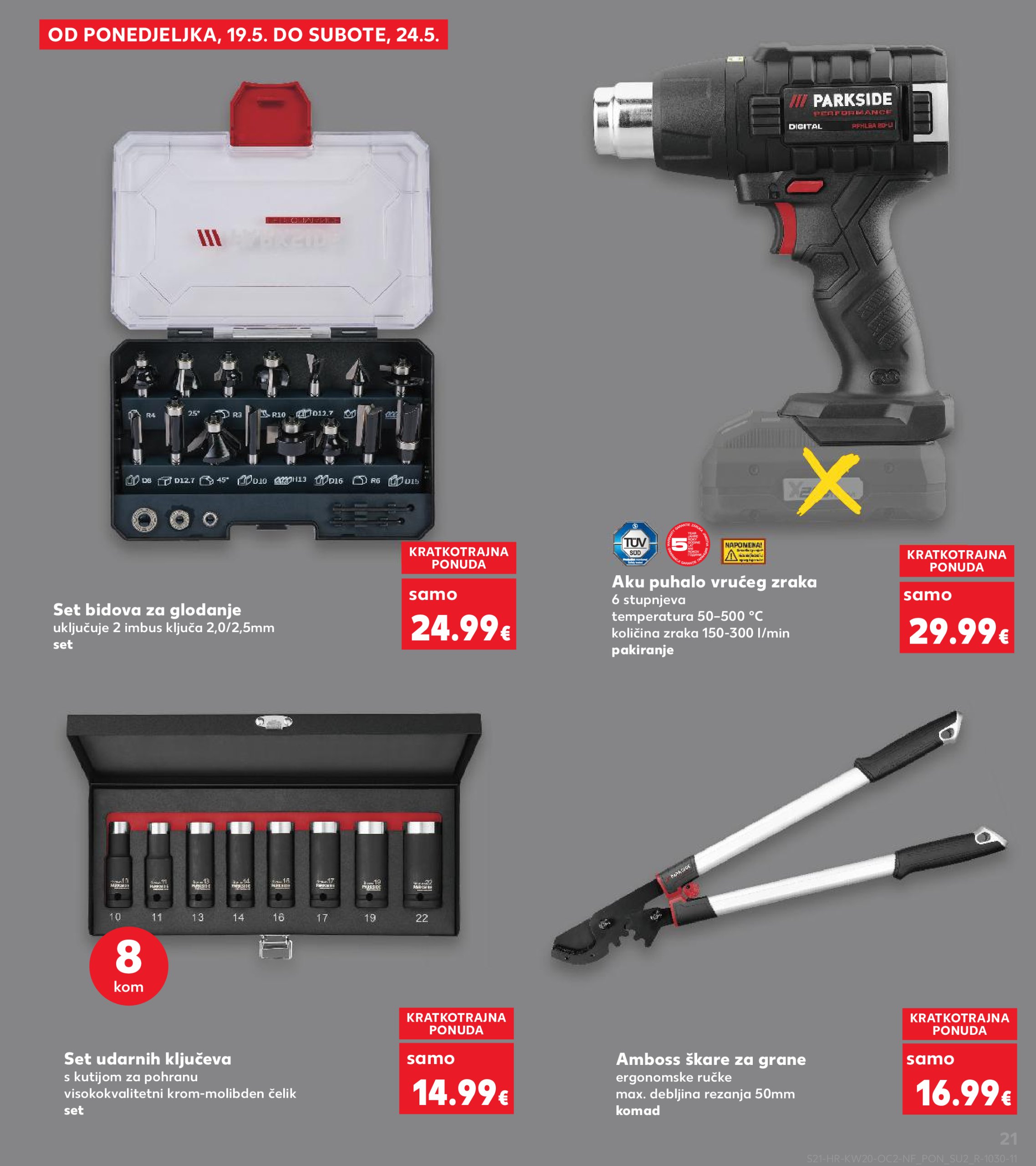 kaufland - Prelistajte ovaj Kaufland - Neprehrambenih proizvoda katalog, vrijedi od 14.05. do 20.05. - page: 21