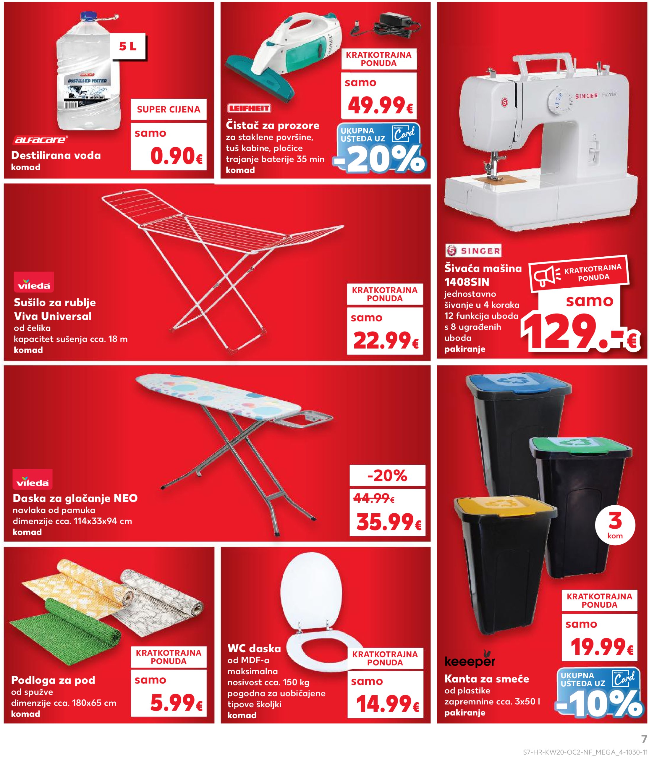 kaufland - Prelistajte ovaj Kaufland - Neprehrambenih proizvoda katalog, vrijedi od 14.05. do 20.05. - page: 7