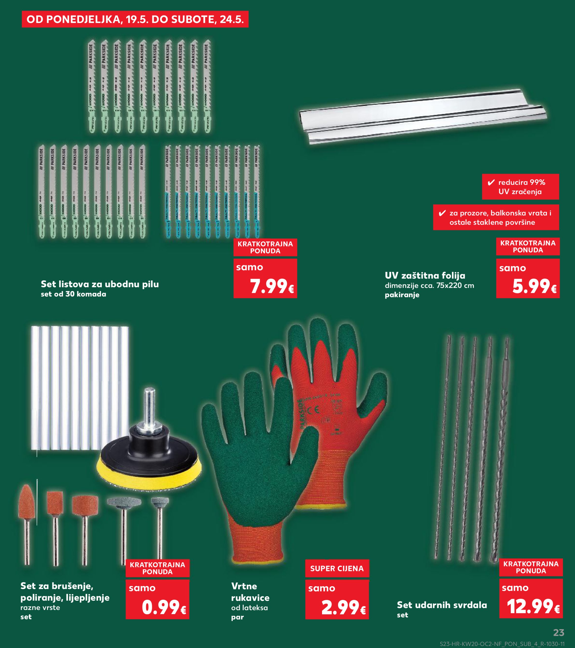 kaufland - Prelistajte ovaj Kaufland - Neprehrambenih proizvoda katalog, vrijedi od 14.05. do 20.05. - page: 23