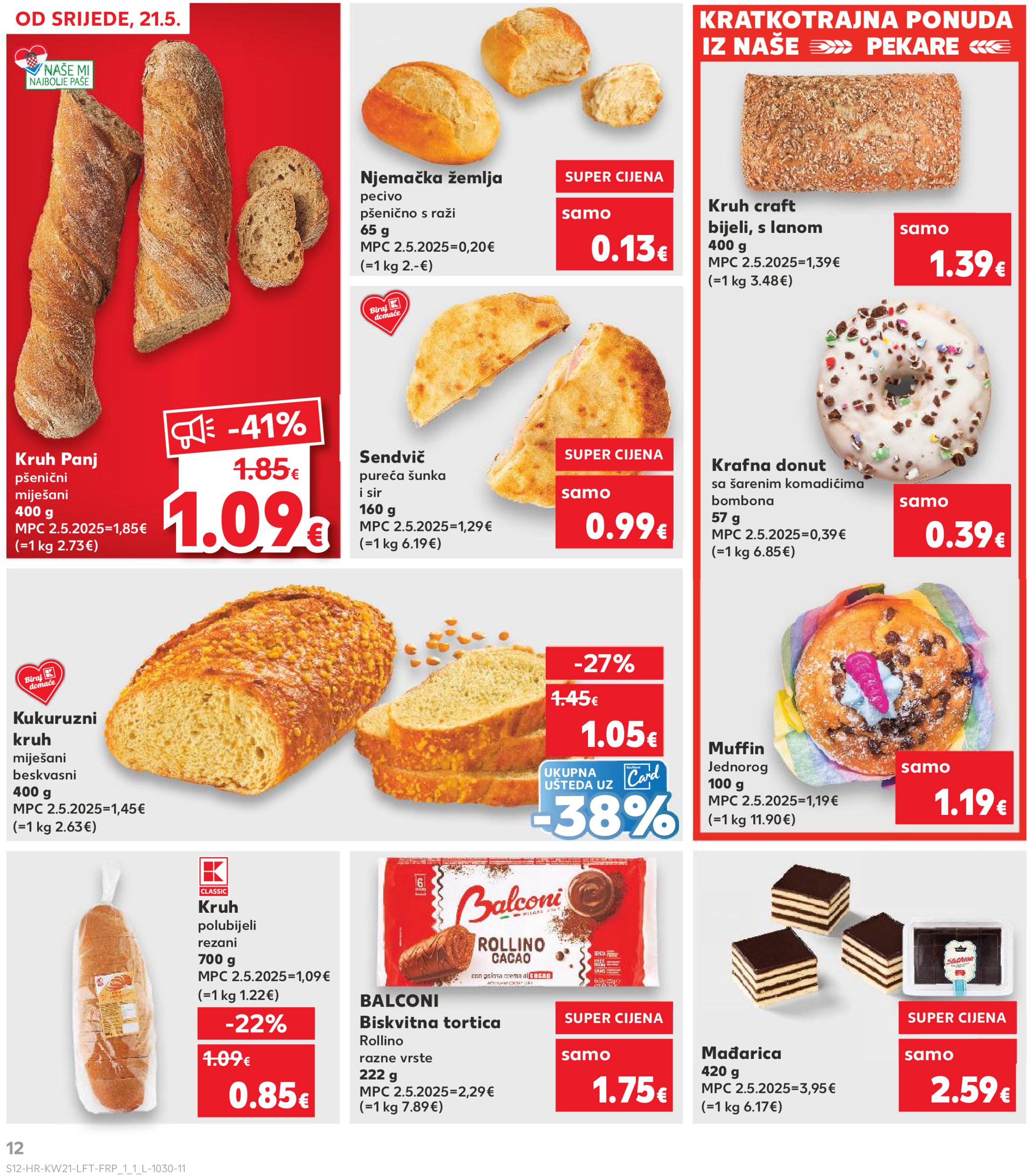 kaufland - Prelistajte ovaj Kaufland katalog, vrijedi od 21.05. do 27.05. - page: 12