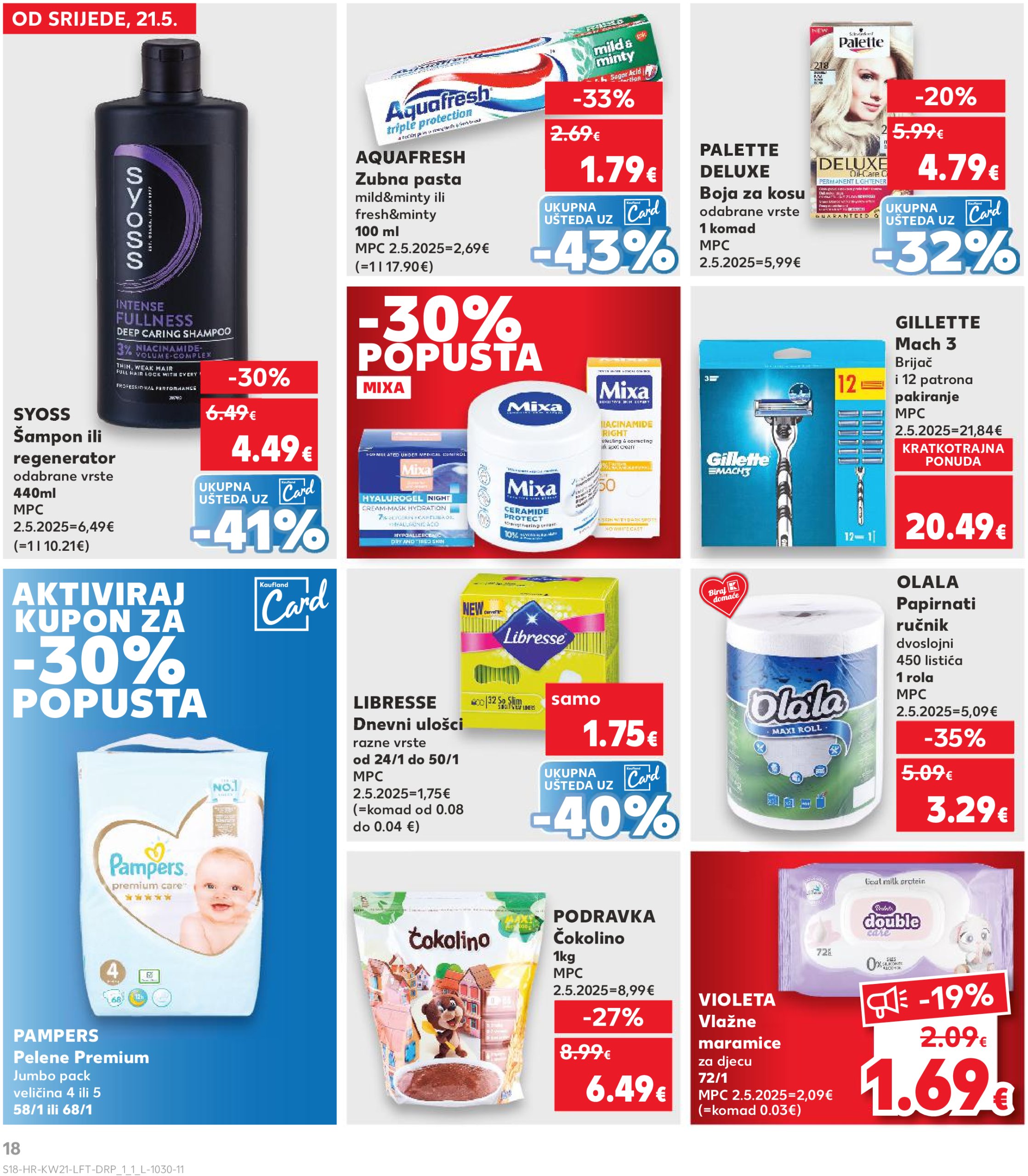 kaufland - Prelistajte ovaj Kaufland katalog, vrijedi od 21.05. do 27.05. - page: 18