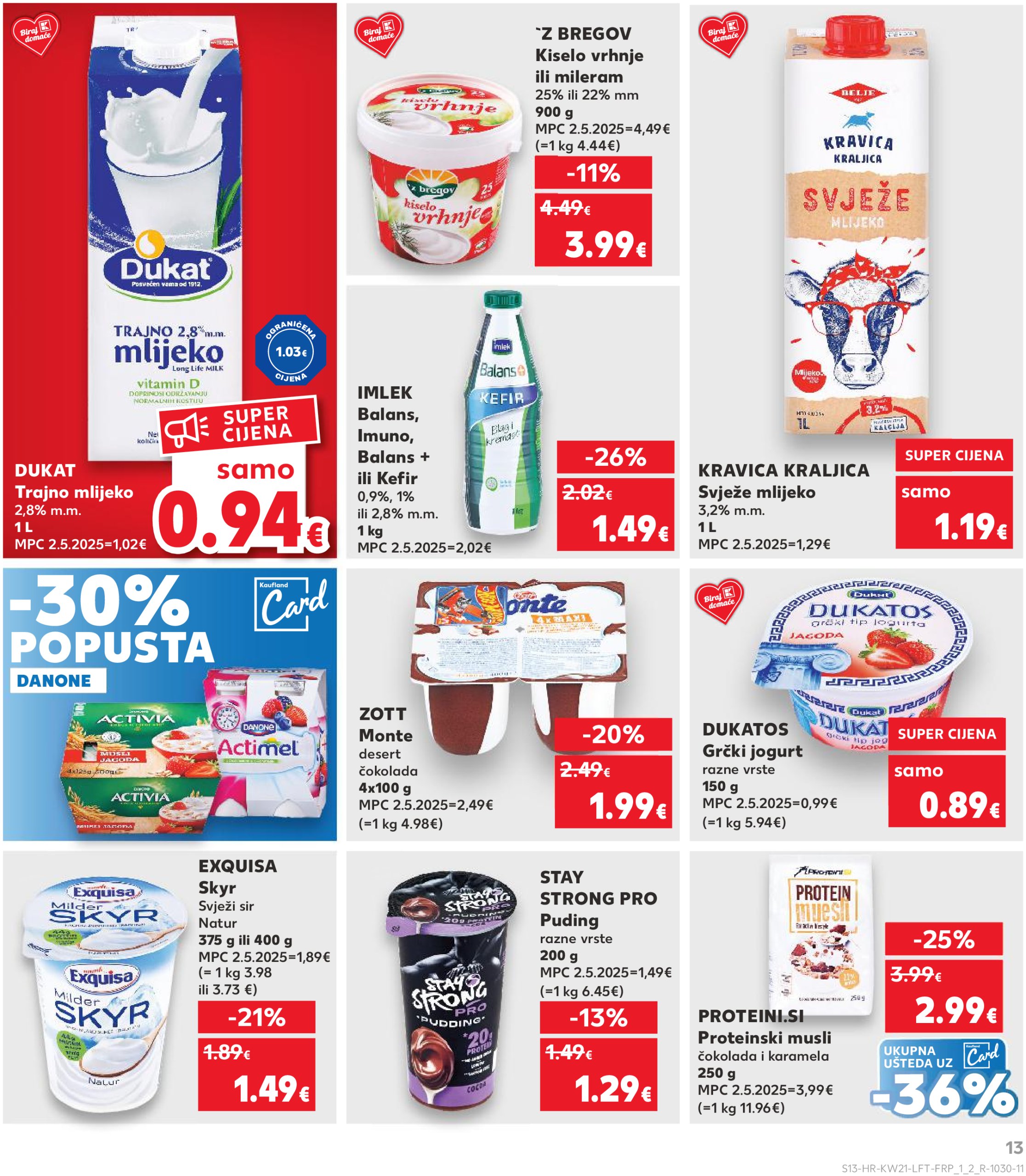 kaufland - Prelistajte ovaj Kaufland katalog, vrijedi od 21.05. do 27.05. - page: 13