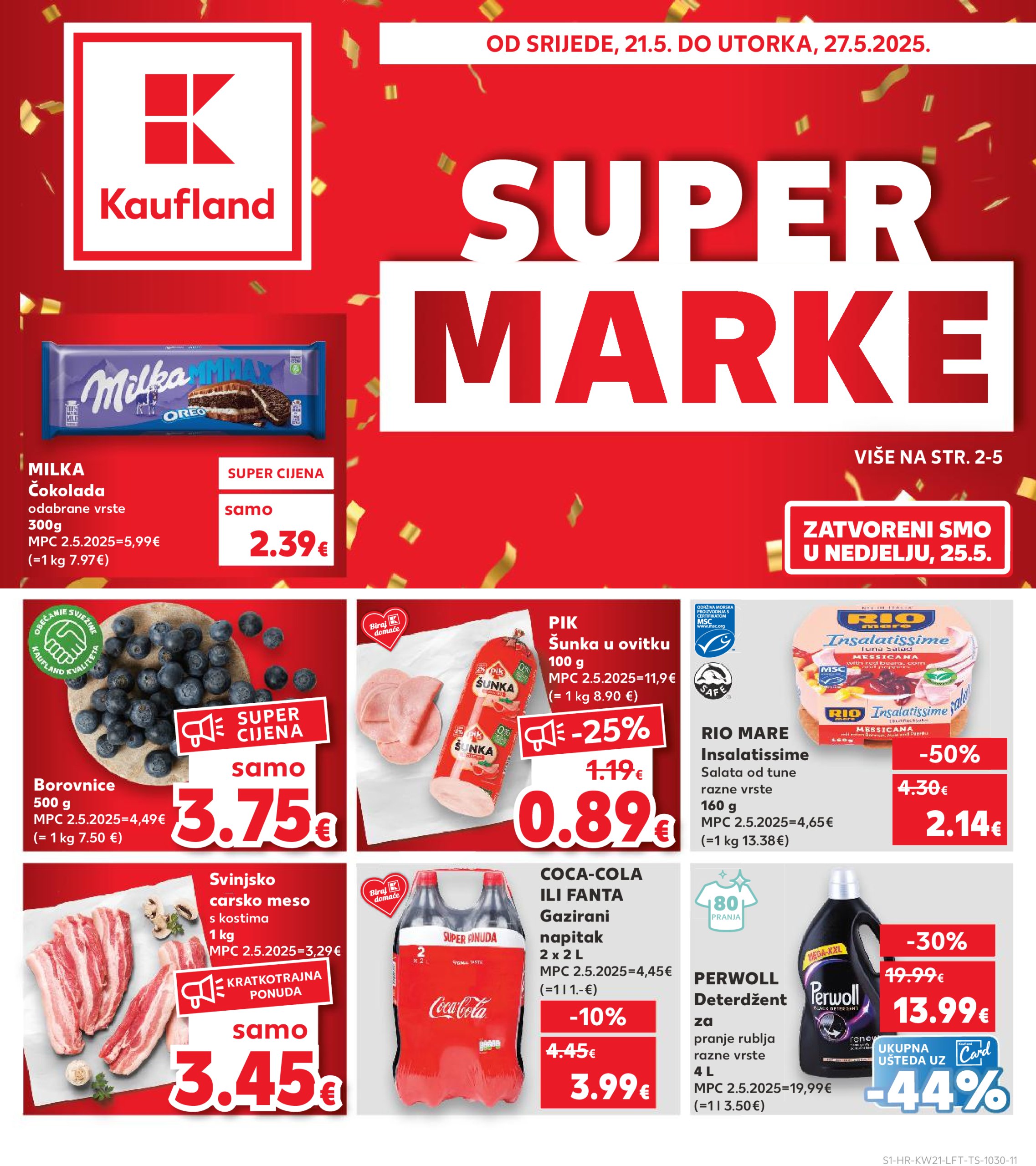 kaufland - Prelistajte ovaj Kaufland katalog, vrijedi od 21.05. do 27.05.