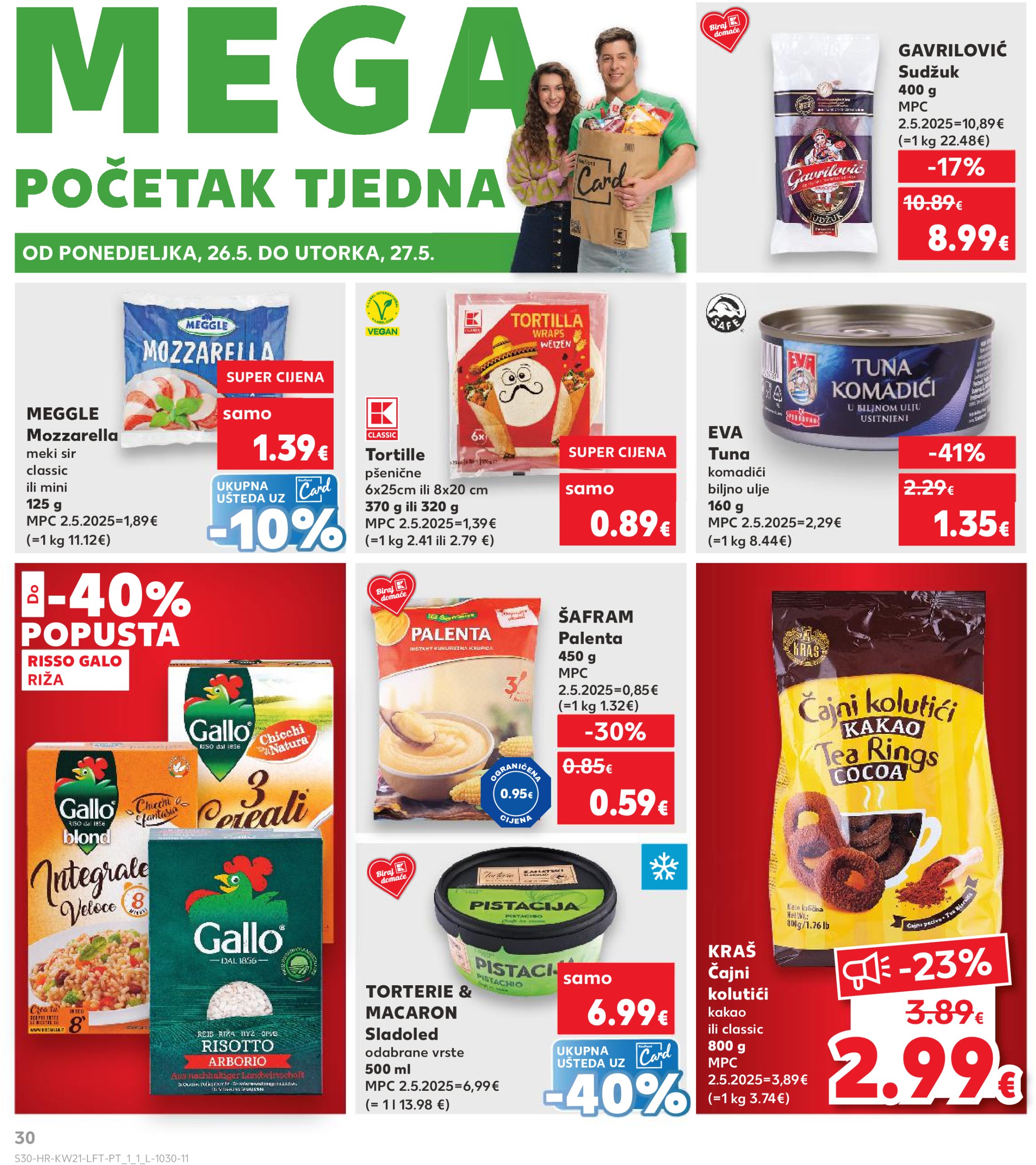 kaufland - Prelistajte ovaj Kaufland katalog, vrijedi od 21.05. do 27.05. - page: 30