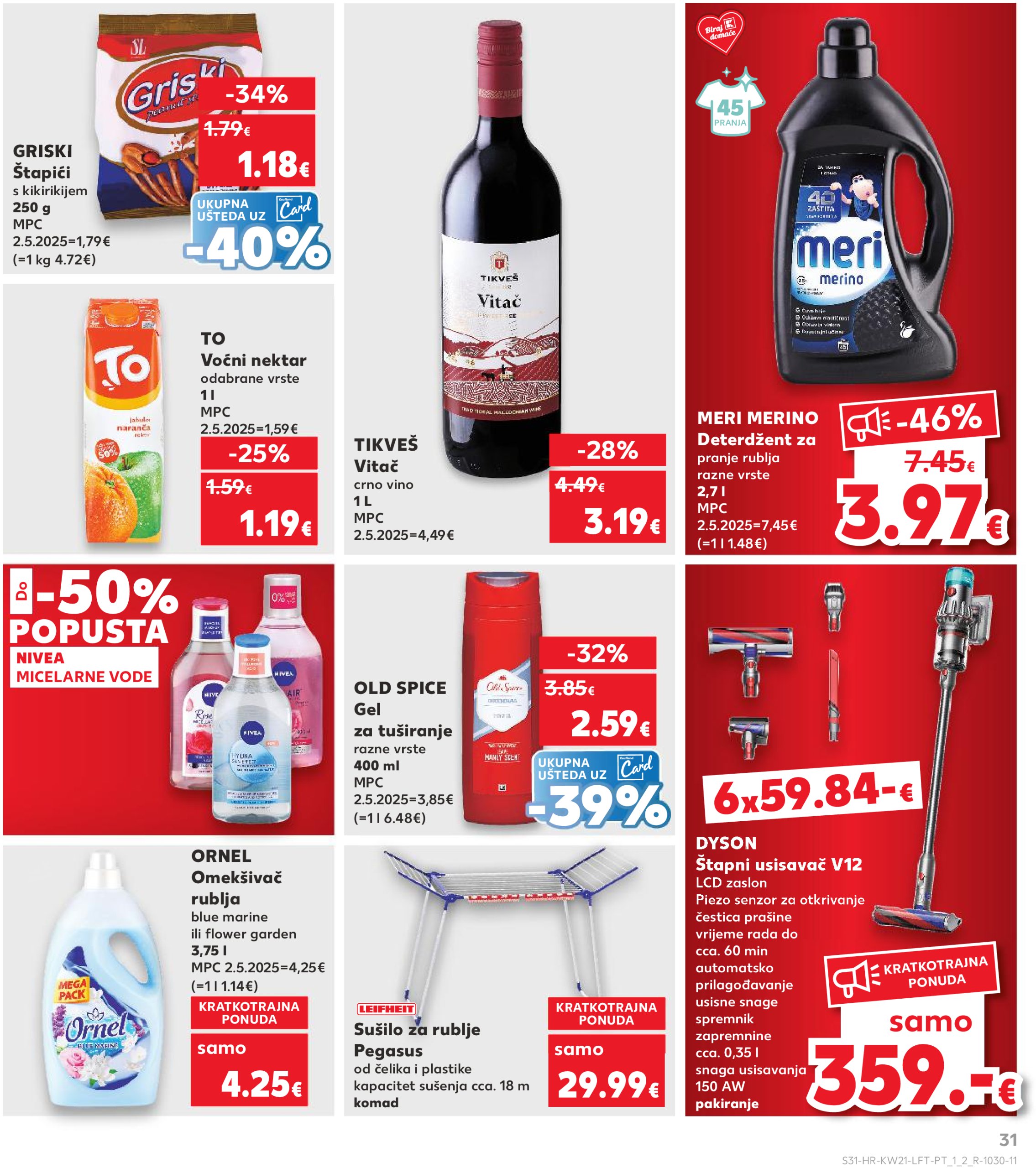 kaufland - Prelistajte ovaj Kaufland katalog, vrijedi od 21.05. do 27.05. - page: 31