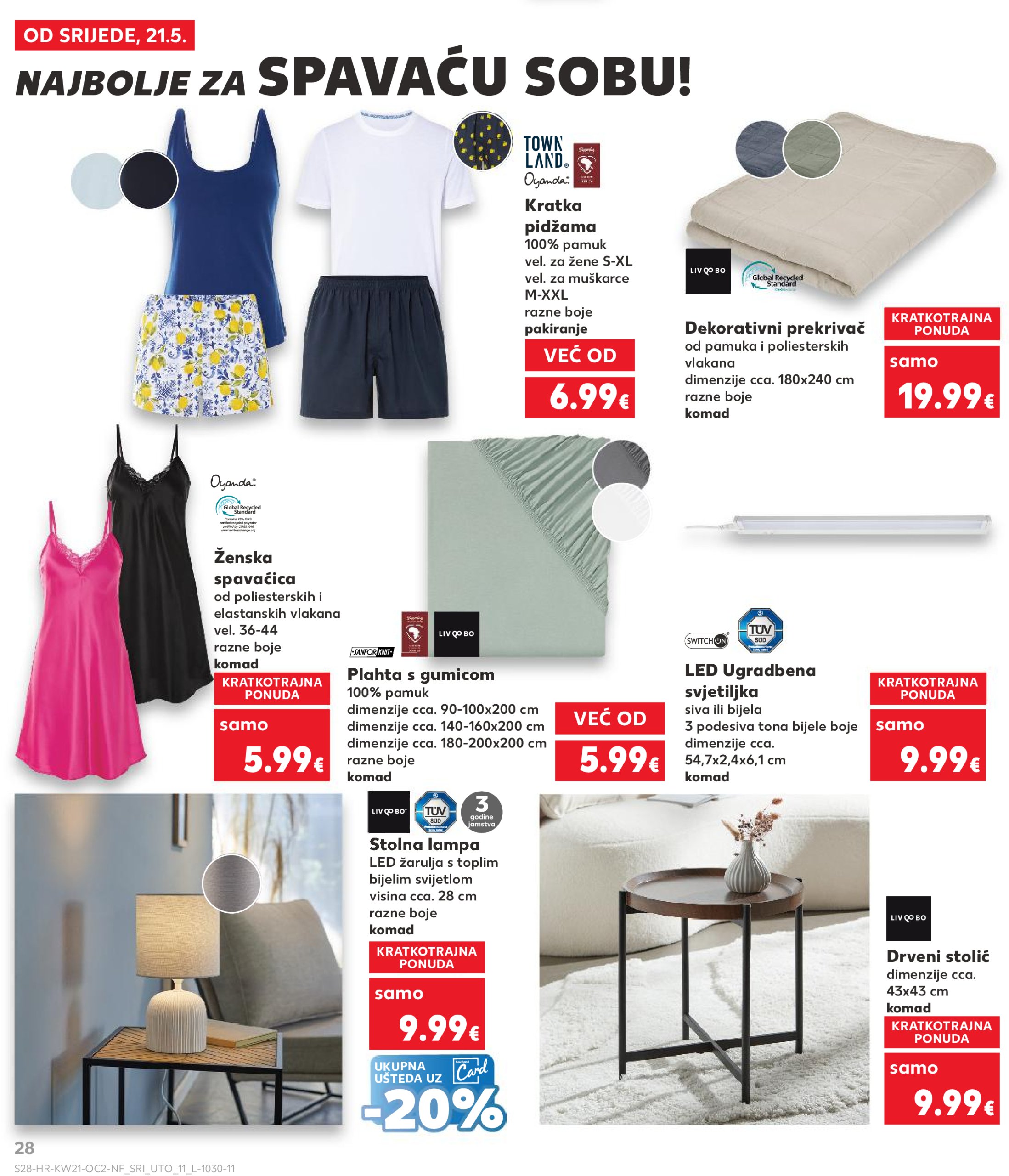 kaufland - Prelistajte ovaj Kaufland - Neprehrambenih proizvoda katalog, vrijedi od 21.05. do 27.05. - page: 28