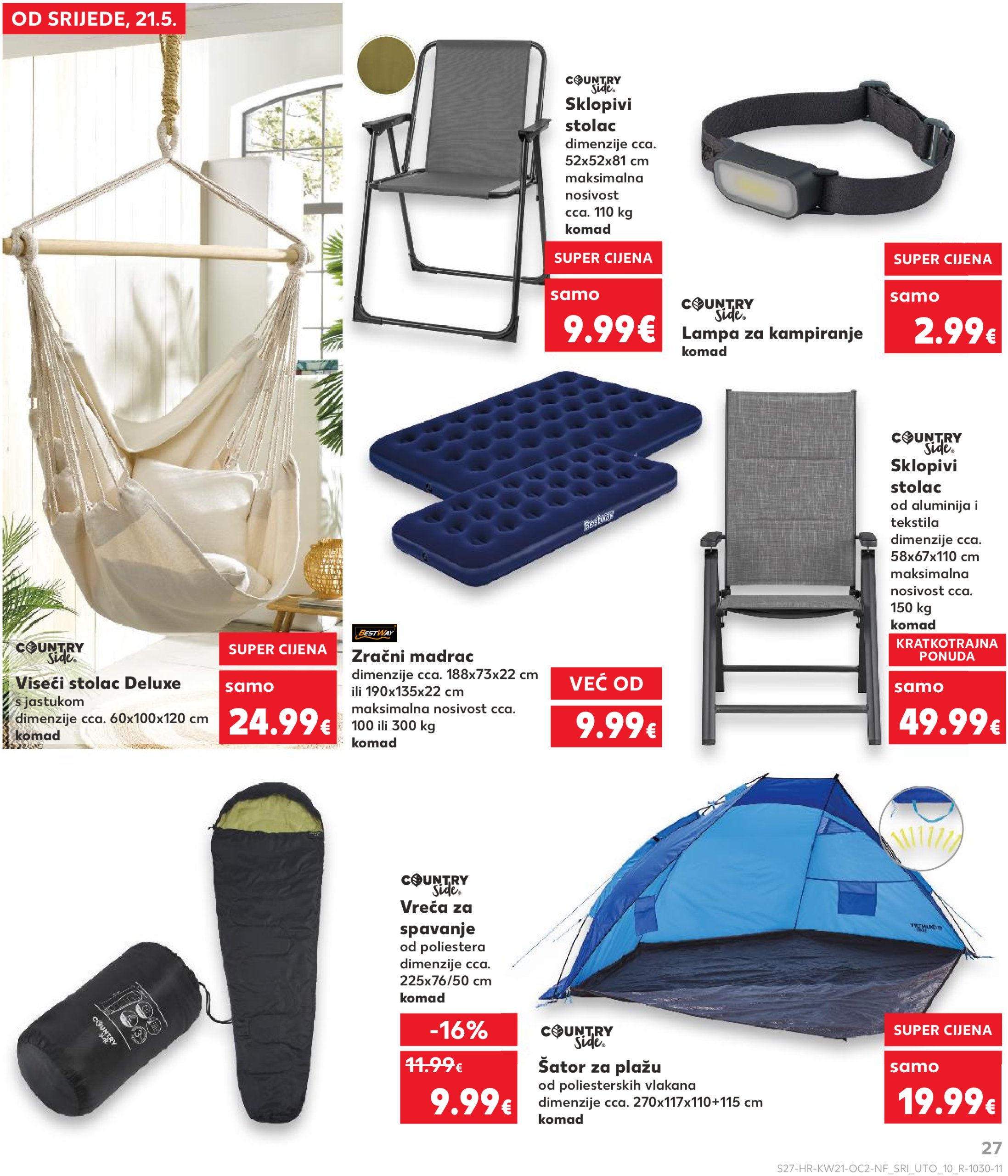 kaufland - Prelistajte ovaj Kaufland - Neprehrambenih proizvoda katalog, vrijedi od 21.05. do 27.05. - page: 27