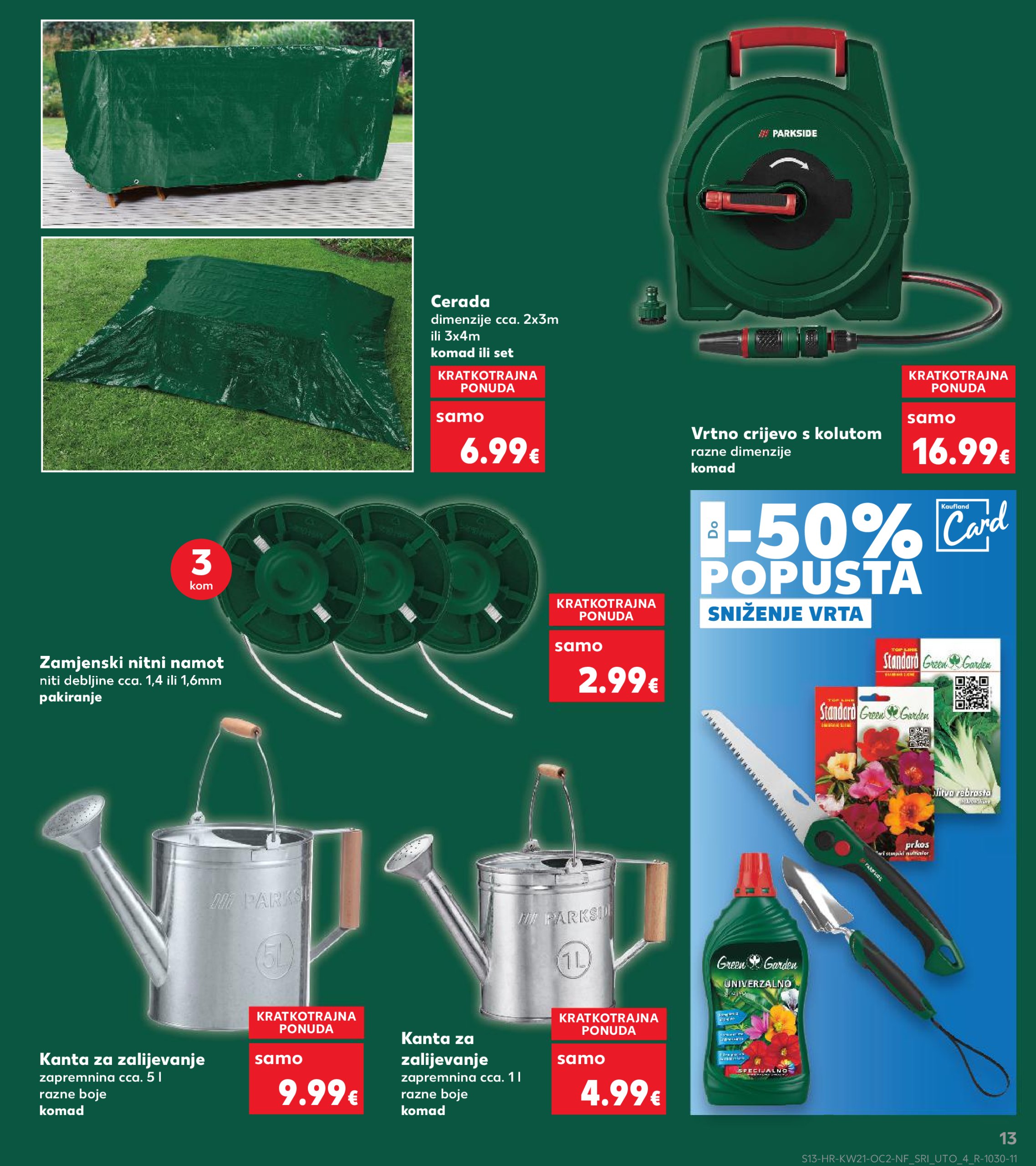 kaufland - Prelistajte ovaj Kaufland - Neprehrambenih proizvoda katalog, vrijedi od 21.05. do 27.05. - page: 13