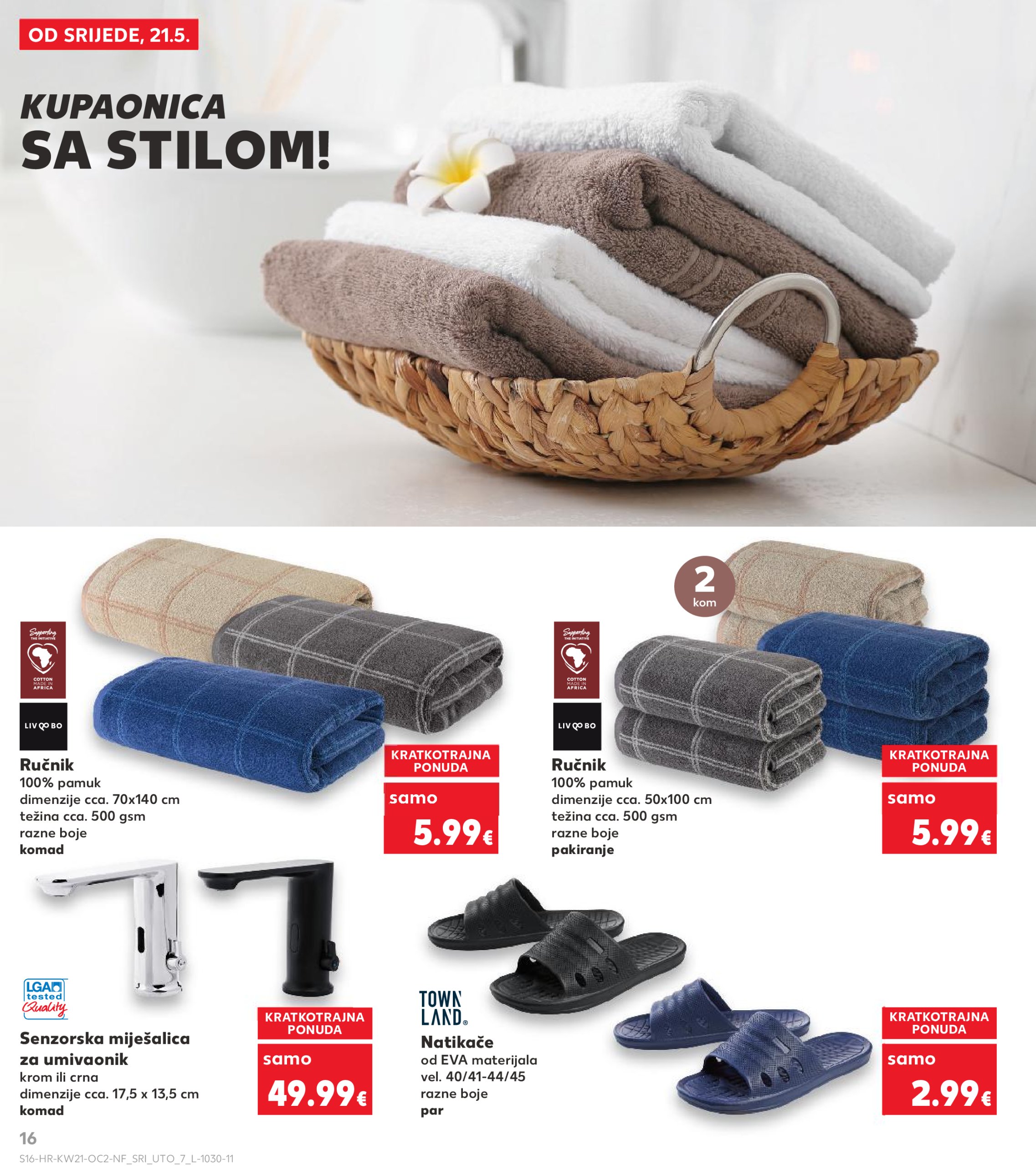 kaufland - Prelistajte ovaj Kaufland - Neprehrambenih proizvoda katalog, vrijedi od 21.05. do 27.05. - page: 16