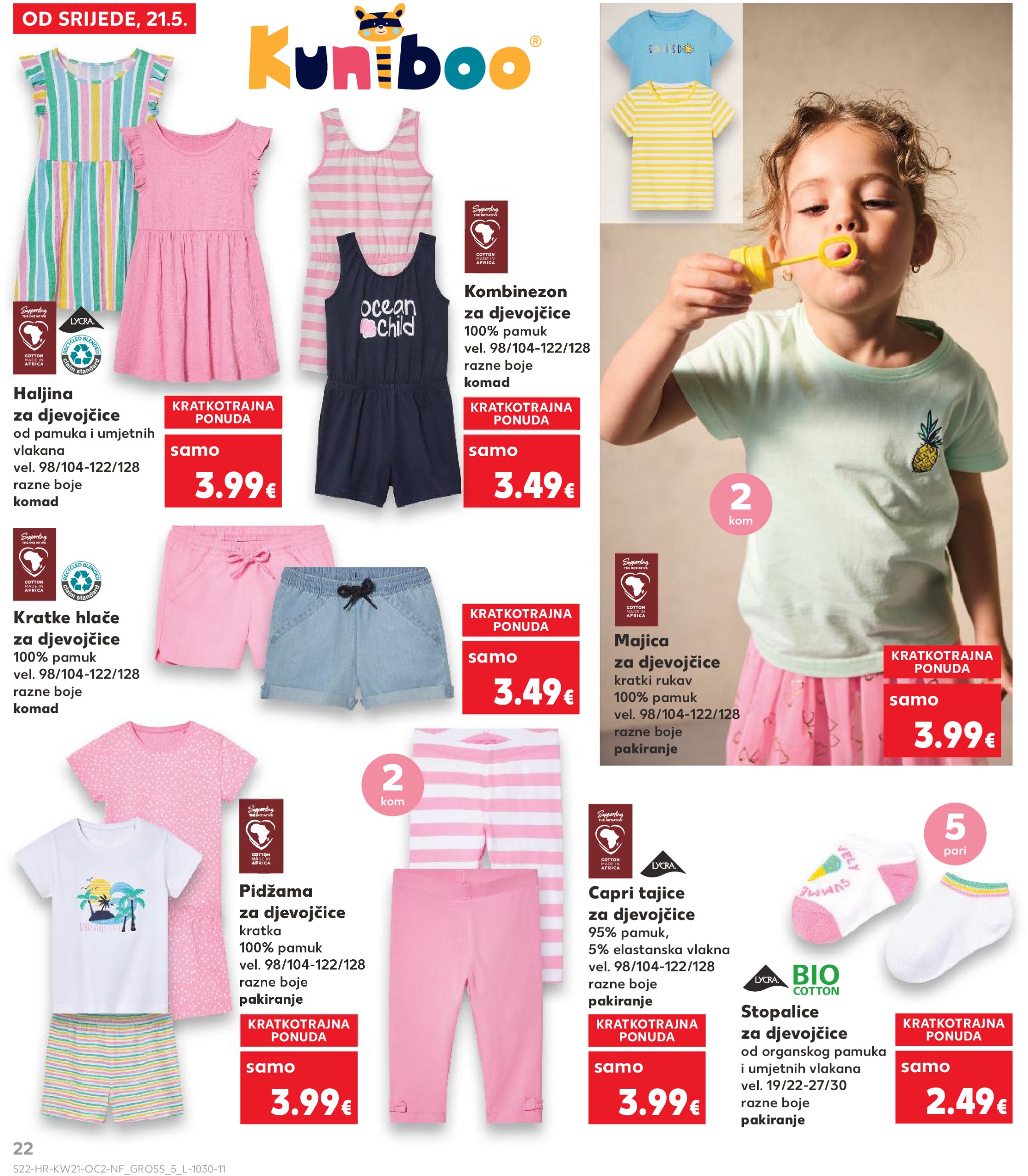 kaufland - Prelistajte ovaj Kaufland - Neprehrambenih proizvoda katalog, vrijedi od 21.05. do 27.05. - page: 22