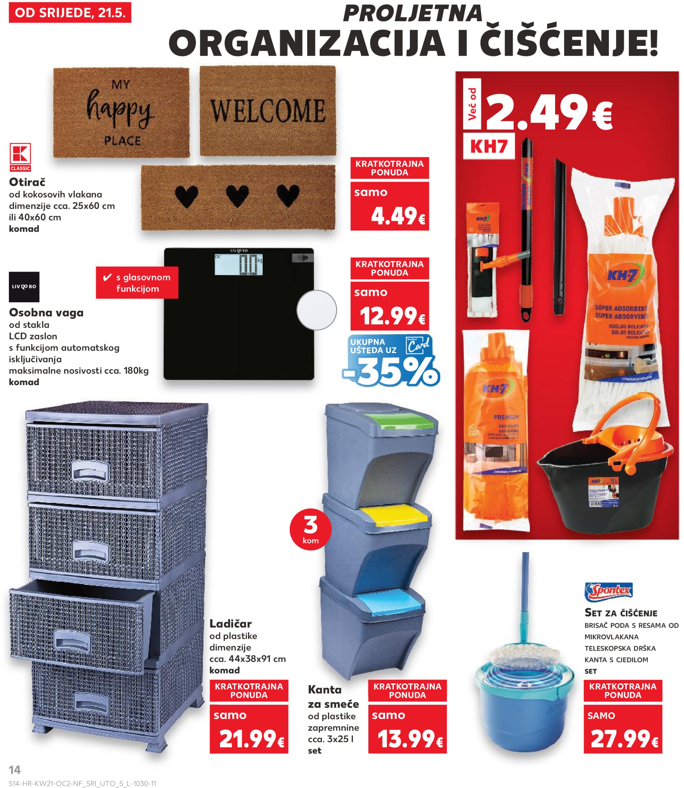 kaufland - Prelistajte ovaj Kaufland - Neprehrambenih proizvoda katalog, vrijedi od 21.05. do 27.05. - page: 14
