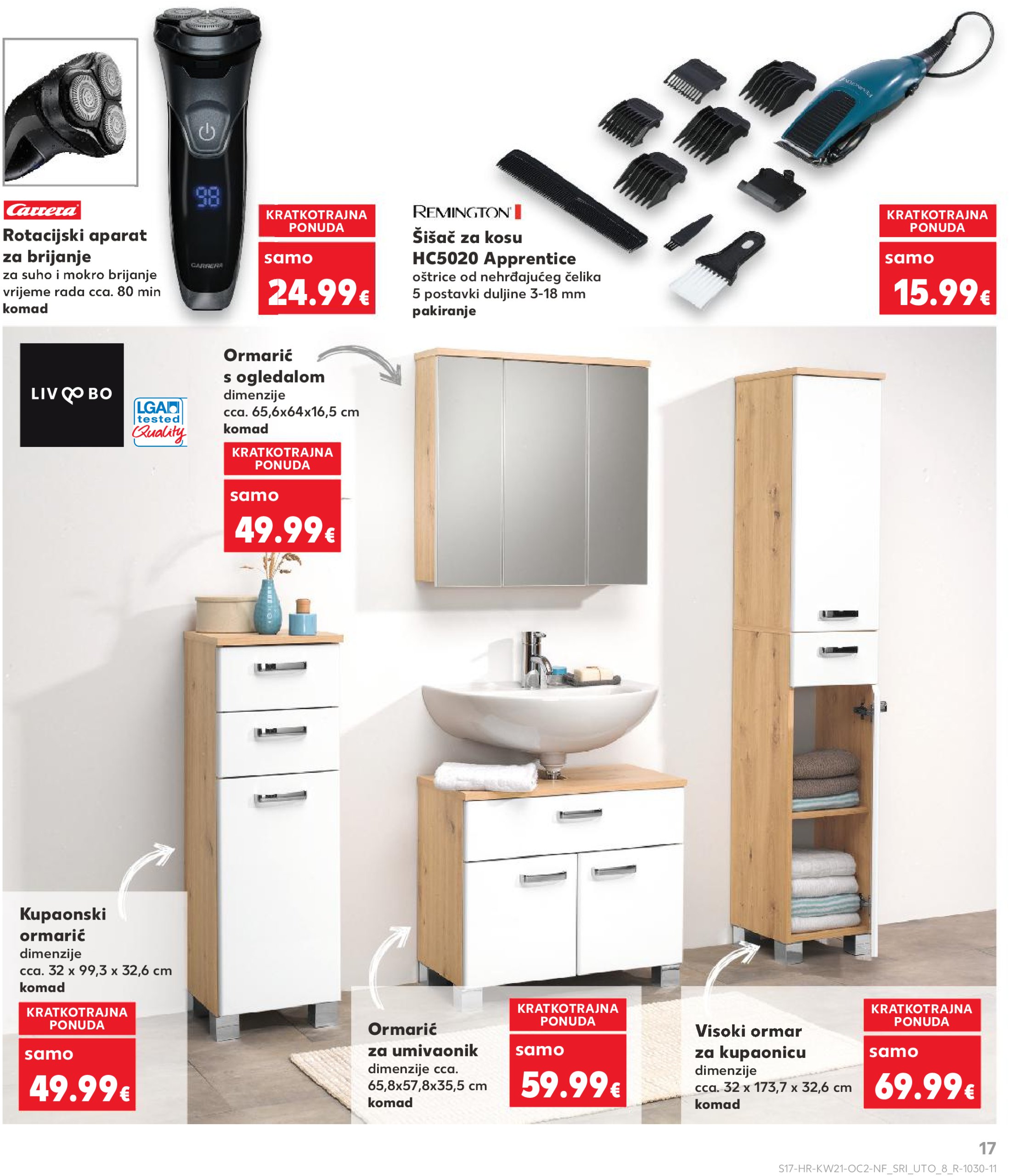 kaufland - Prelistajte ovaj Kaufland - Neprehrambenih proizvoda katalog, vrijedi od 21.05. do 27.05. - page: 17