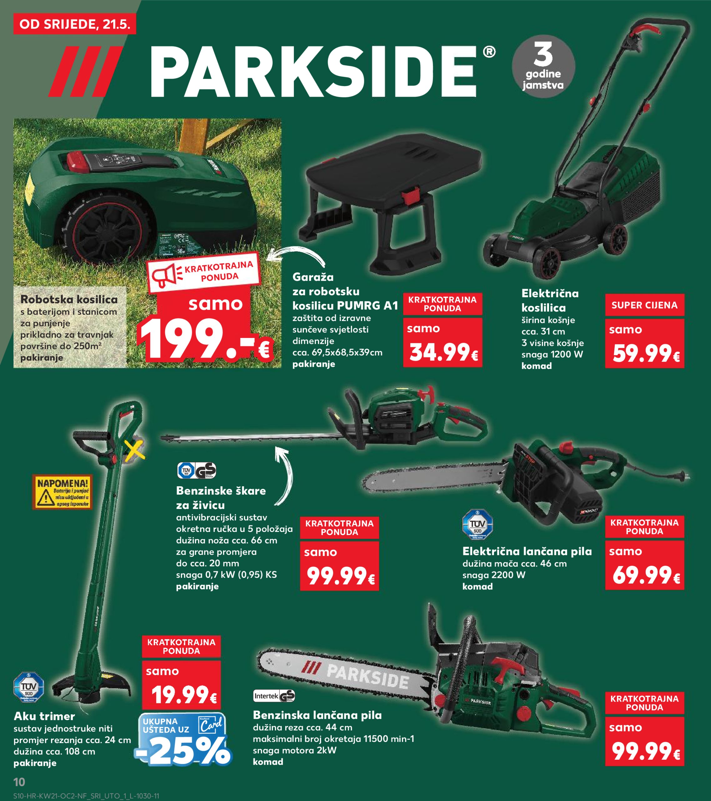kaufland - Prelistajte ovaj Kaufland - Neprehrambenih proizvoda katalog, vrijedi od 21.05. do 27.05. - page: 10