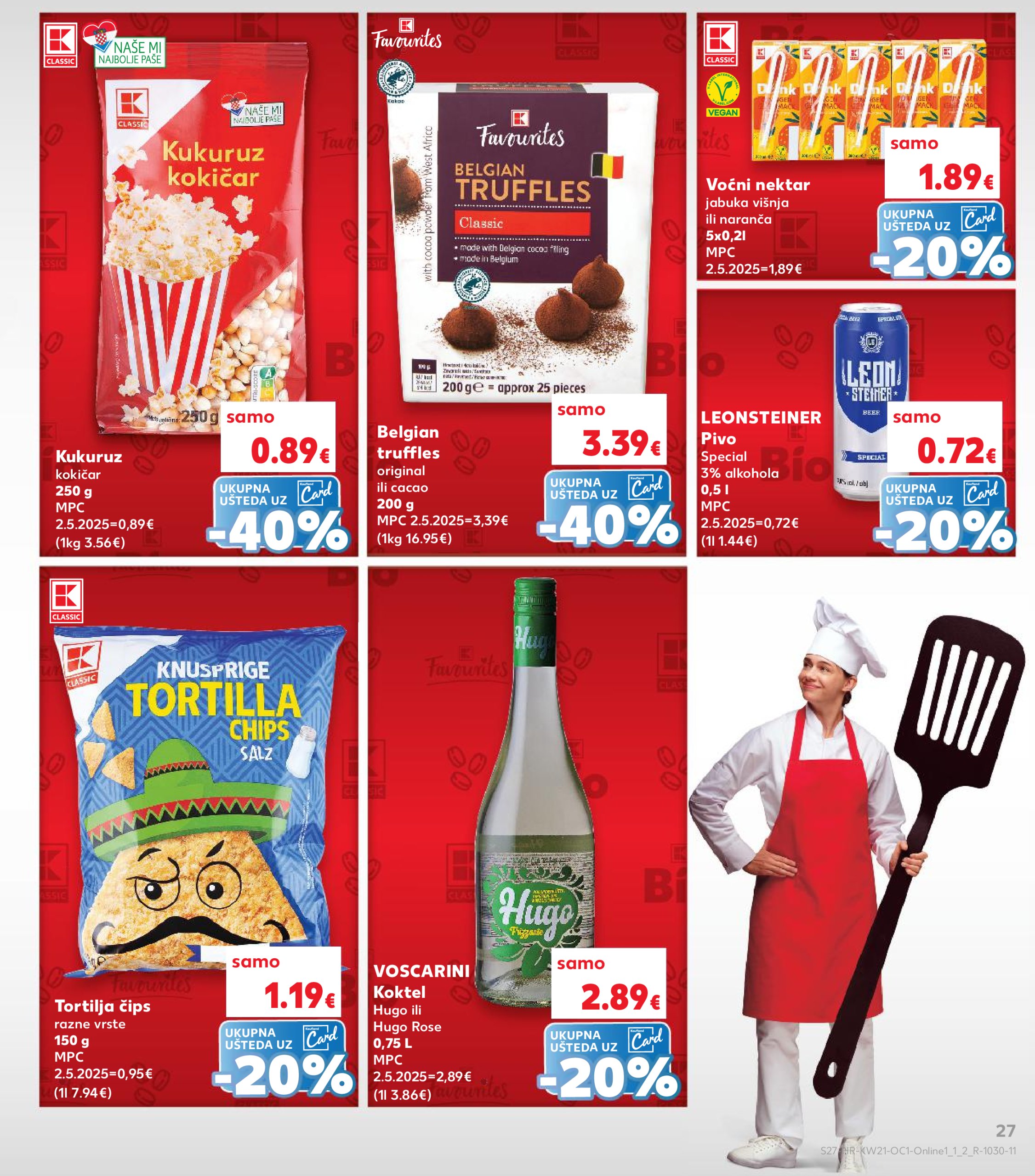 kaufland - Prelistajte ovaj Kaufland - Želiš još bogatiju ponudu katalog, vrijedi od 21.05. do 27.05. - page: 27
