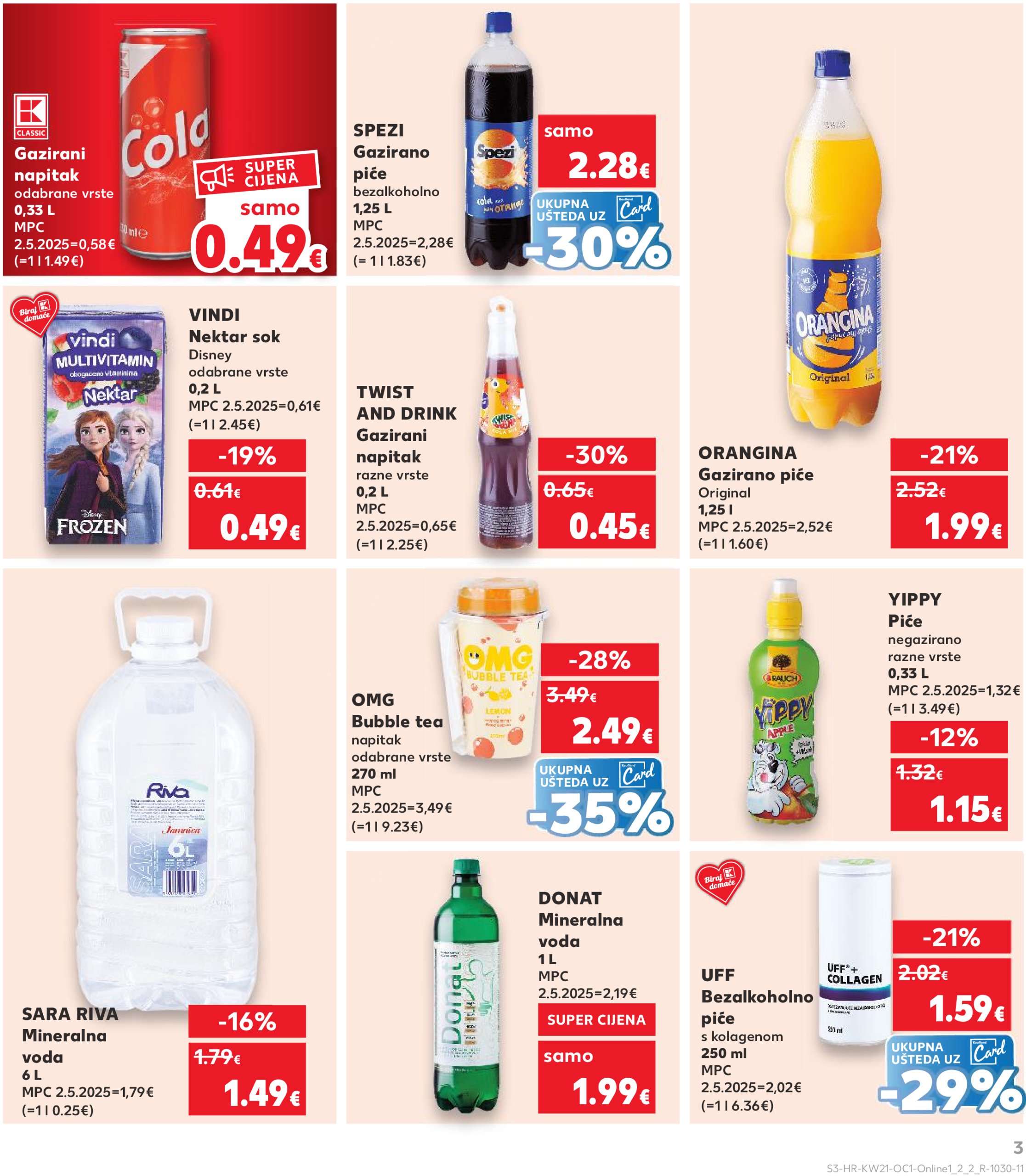 kaufland - Prelistajte ovaj Kaufland - Želiš još bogatiju ponudu katalog, vrijedi od 21.05. do 27.05. - page: 3