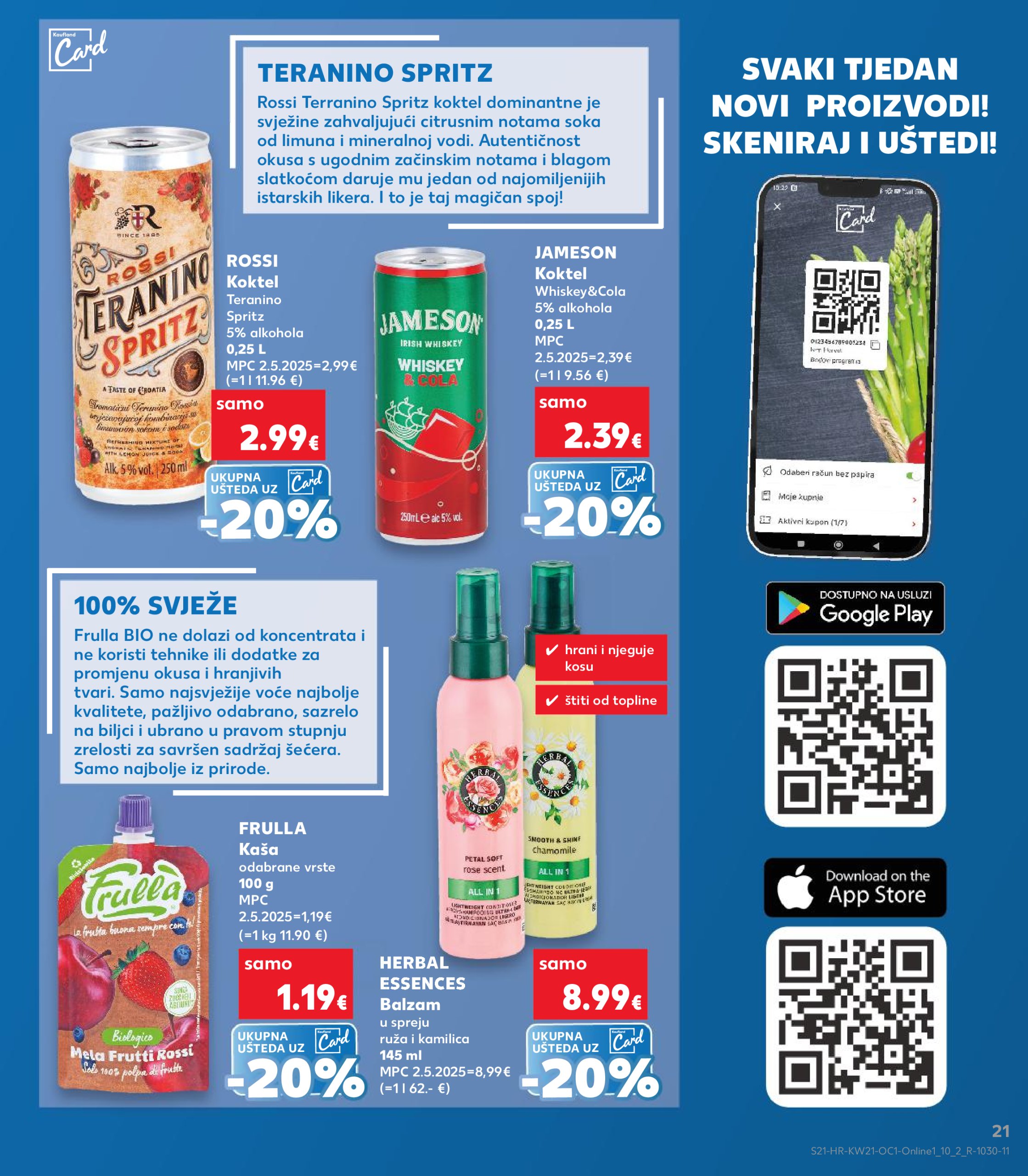 kaufland - Prelistajte ovaj Kaufland - Želiš još bogatiju ponudu katalog, vrijedi od 21.05. do 27.05. - page: 21