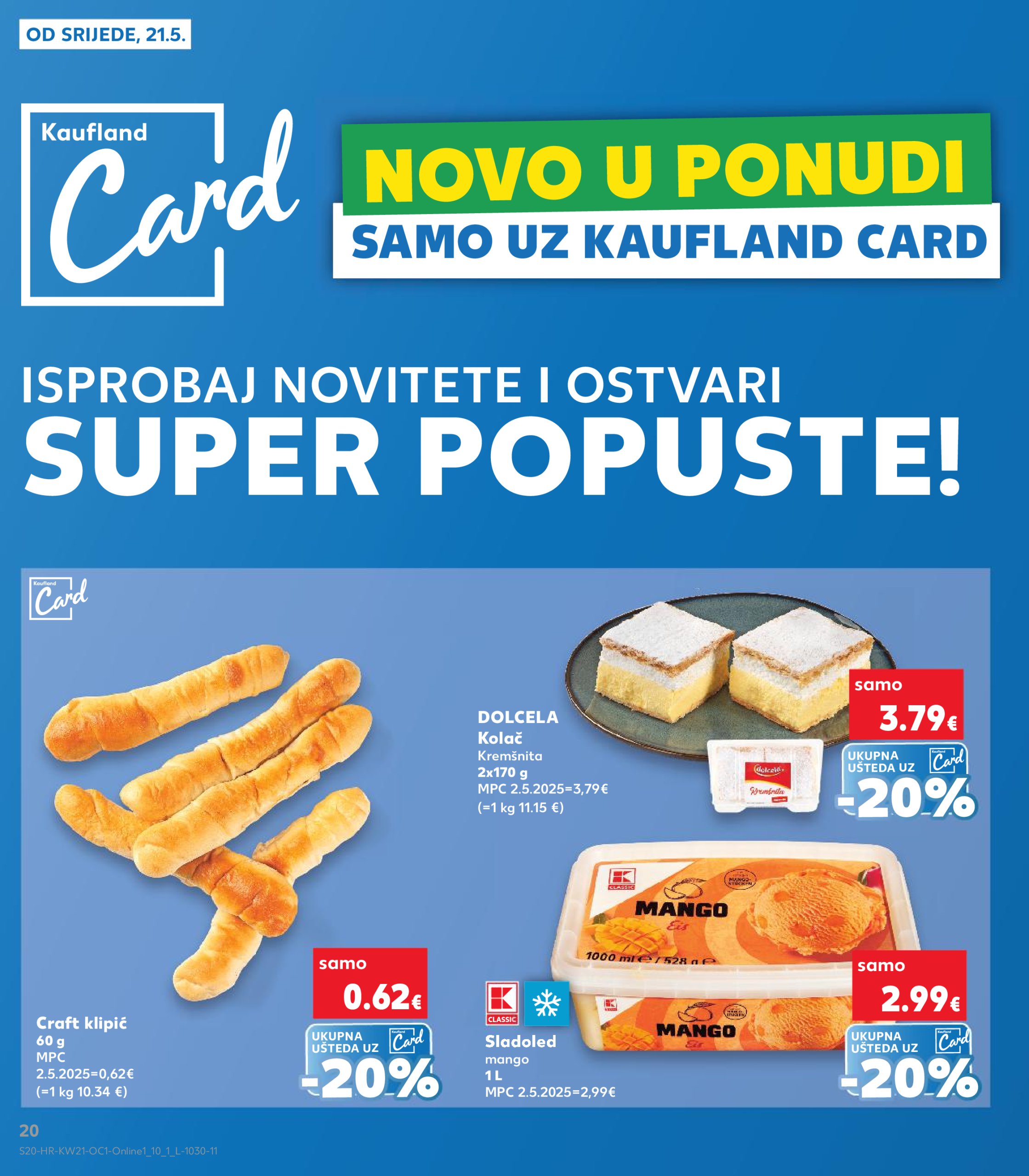 kaufland - Prelistajte ovaj Kaufland - Želiš još bogatiju ponudu katalog, vrijedi od 21.05. do 27.05. - page: 20
