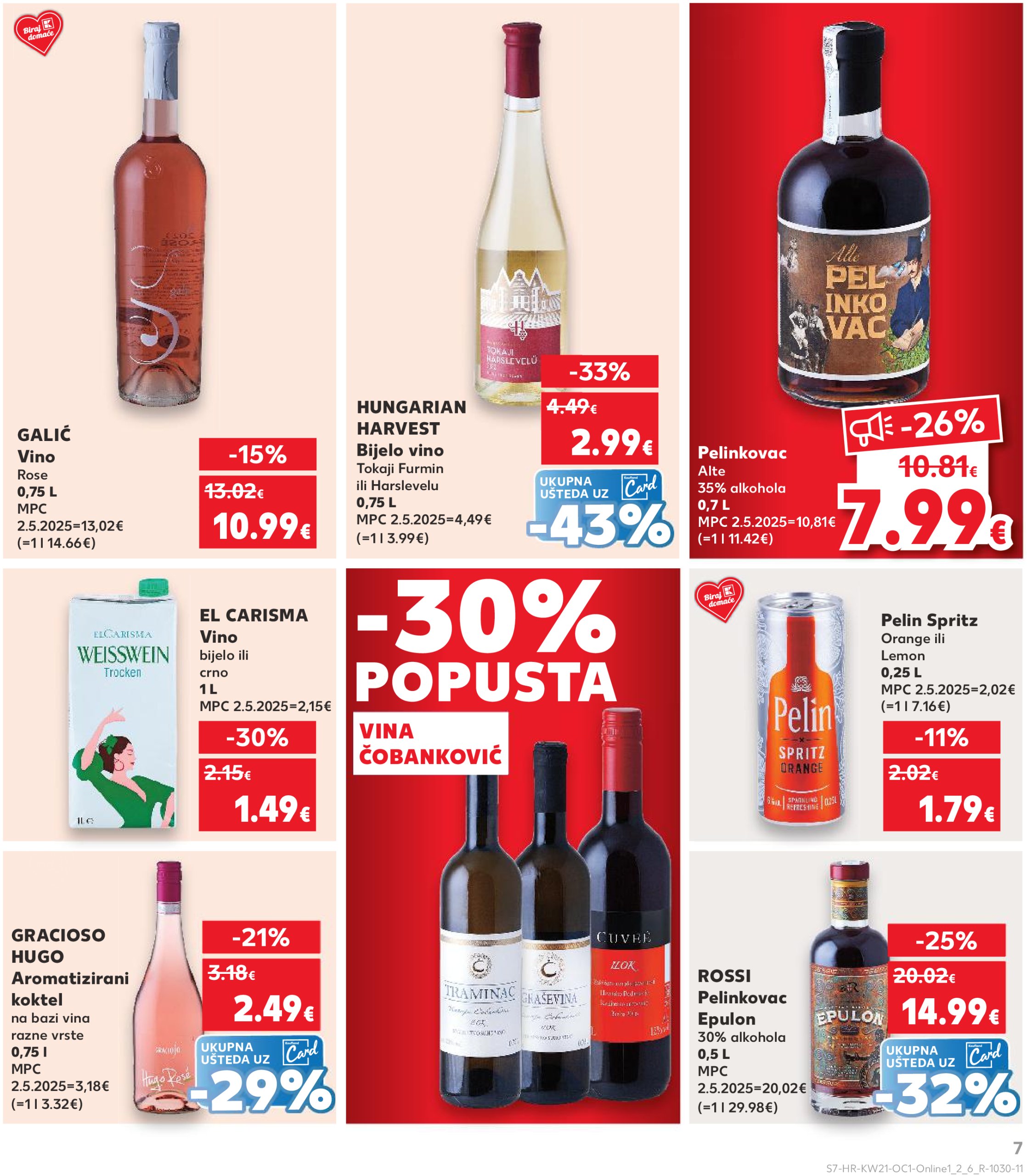 kaufland - Prelistajte ovaj Kaufland - Želiš još bogatiju ponudu katalog, vrijedi od 21.05. do 27.05. - page: 7