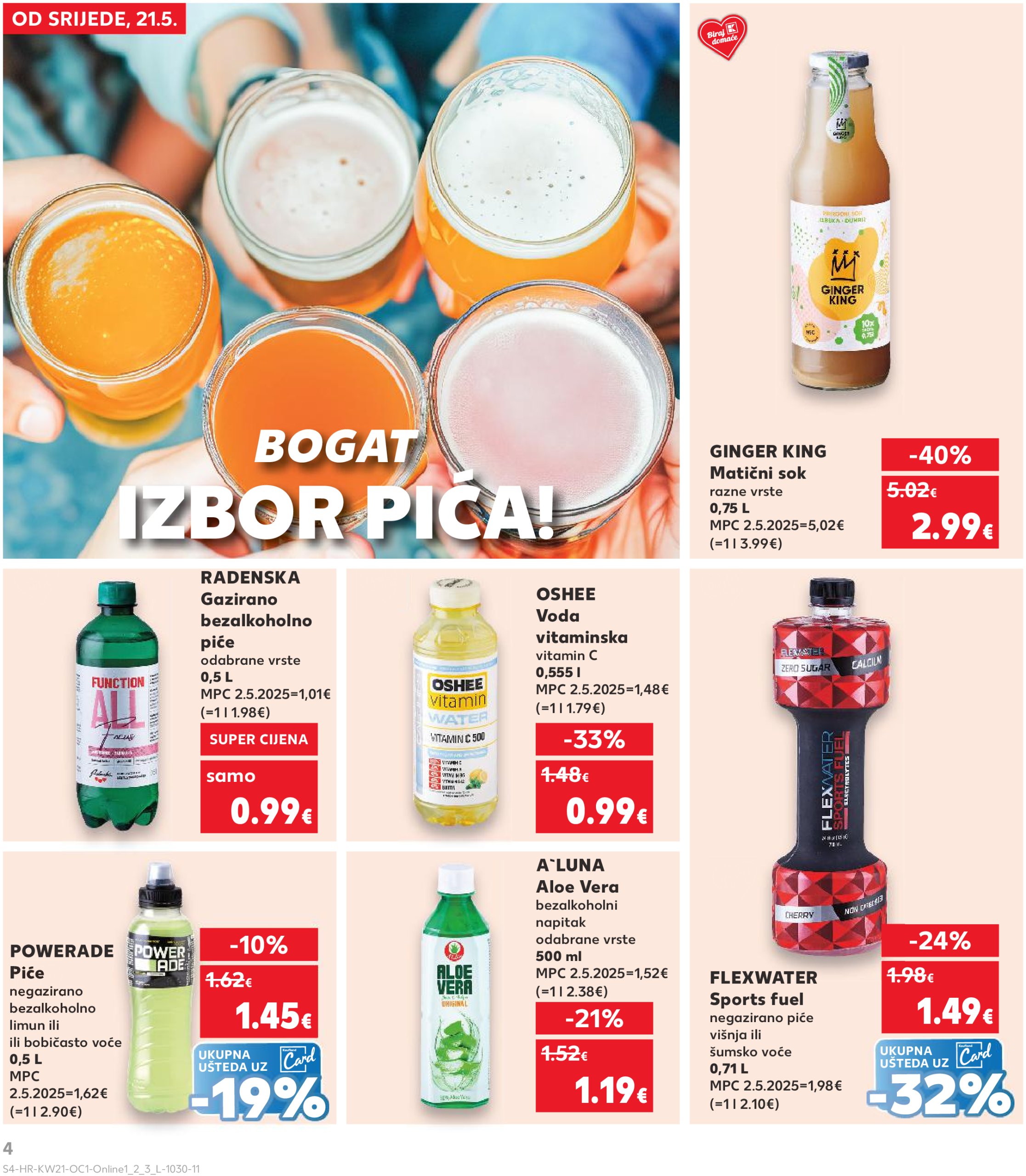 kaufland - Prelistajte ovaj Kaufland - Želiš još bogatiju ponudu katalog, vrijedi od 21.05. do 27.05. - page: 4