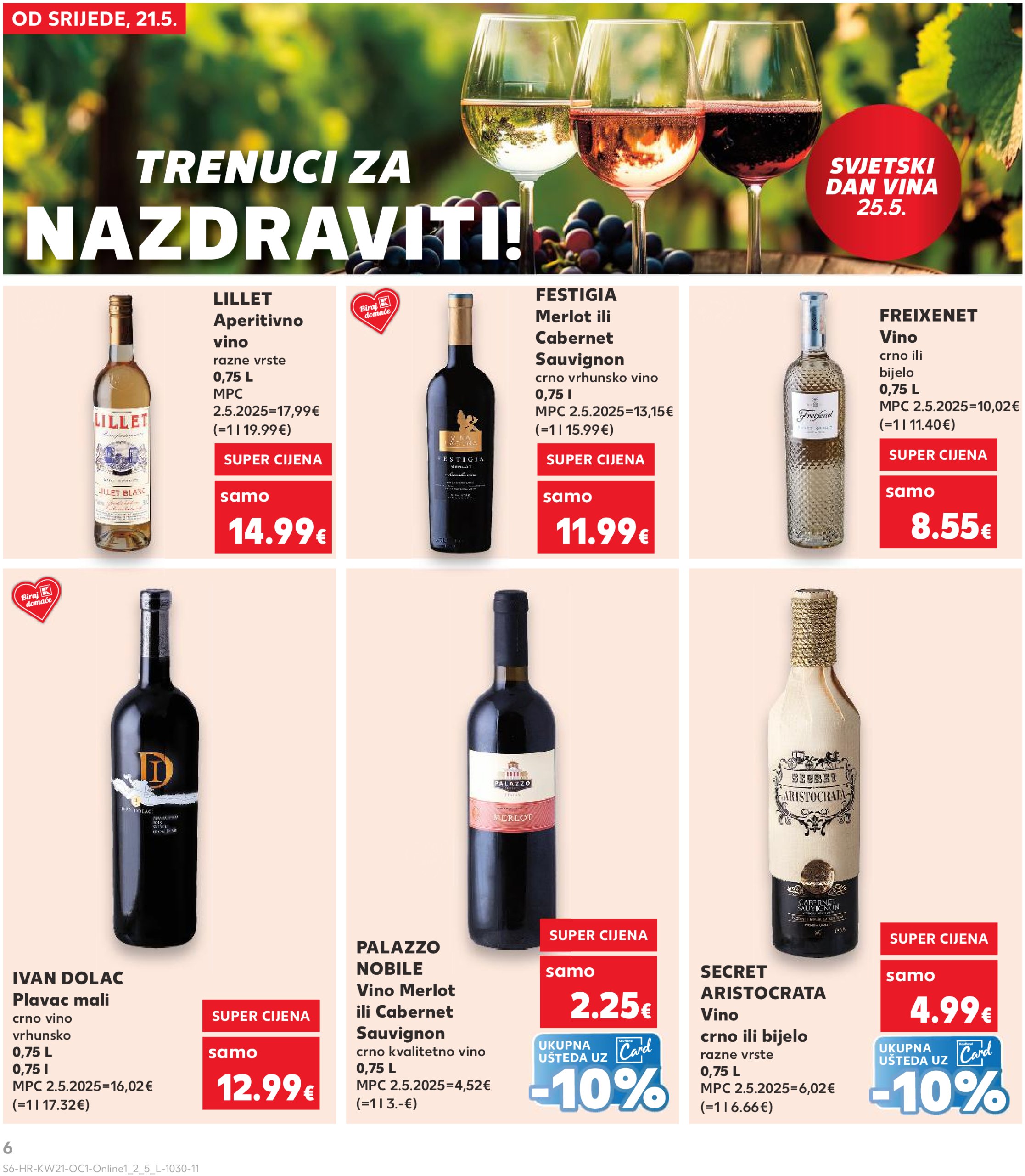 kaufland - Prelistajte ovaj Kaufland - Želiš još bogatiju ponudu katalog, vrijedi od 21.05. do 27.05. - page: 6