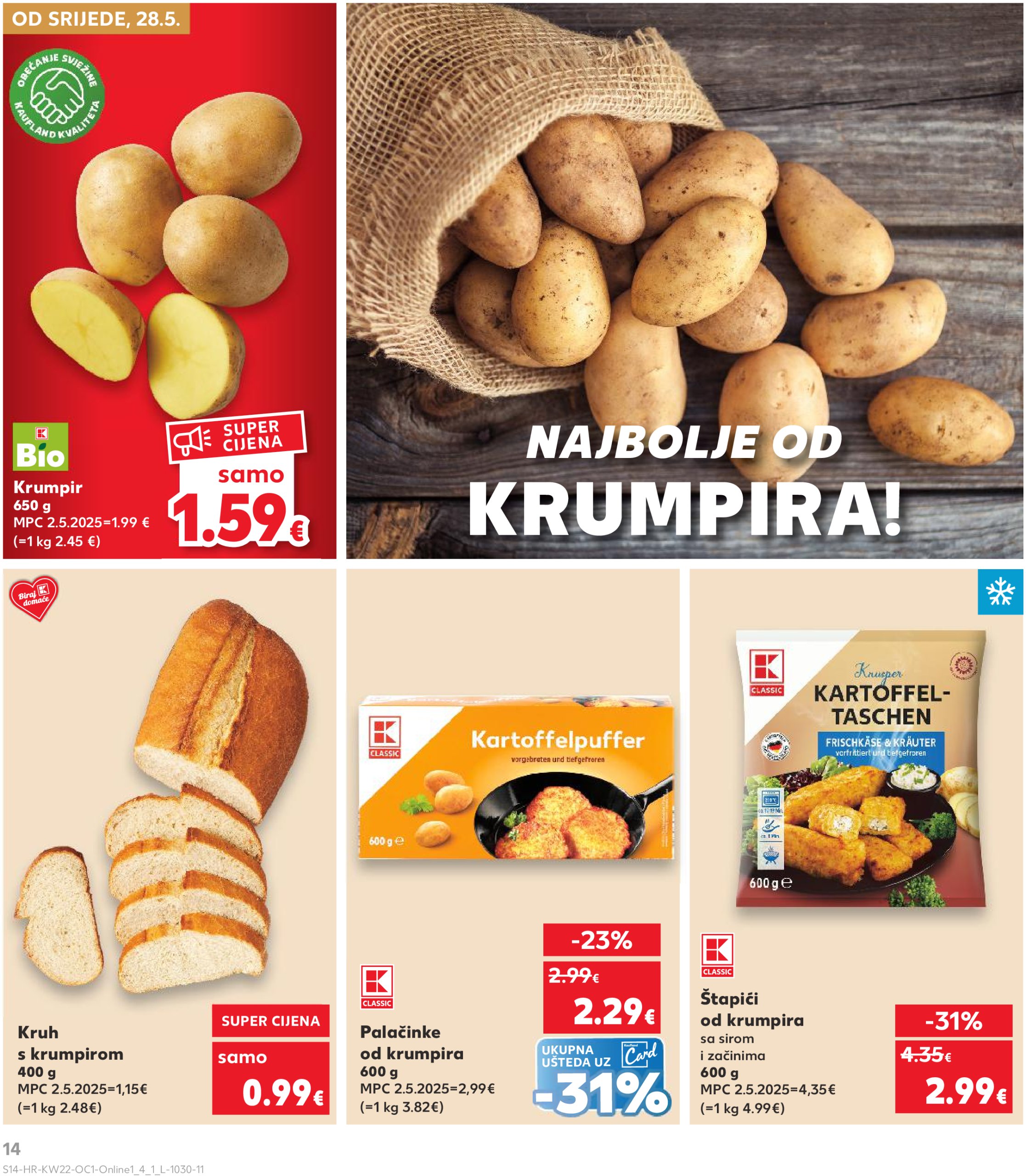 kaufland - Prelistajte ovaj Kaufland - Želiš još bogatiju ponudu katalog, vrijedi od 28.05. do 03.06. - page: 14