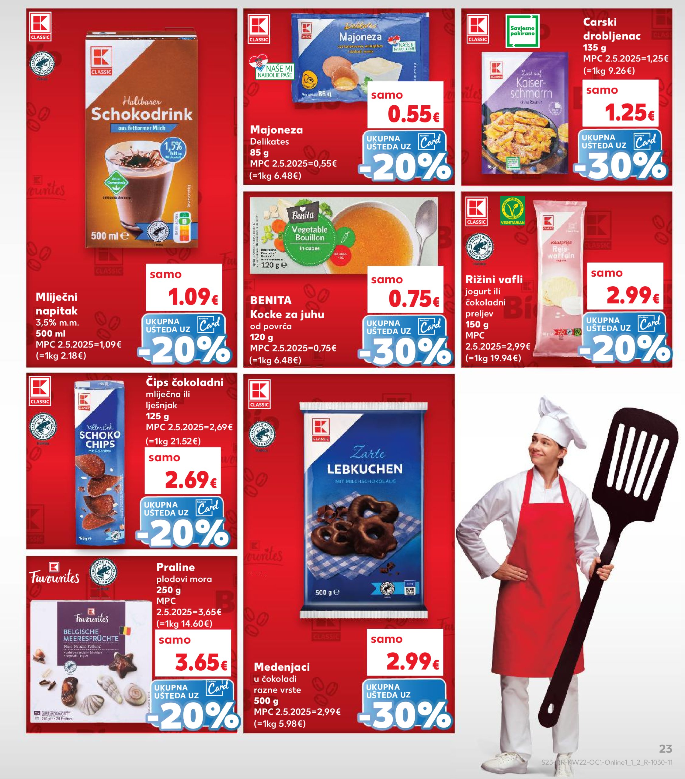 kaufland - Prelistajte ovaj Kaufland - Želiš još bogatiju ponudu katalog, vrijedi od 28.05. do 03.06. - page: 23