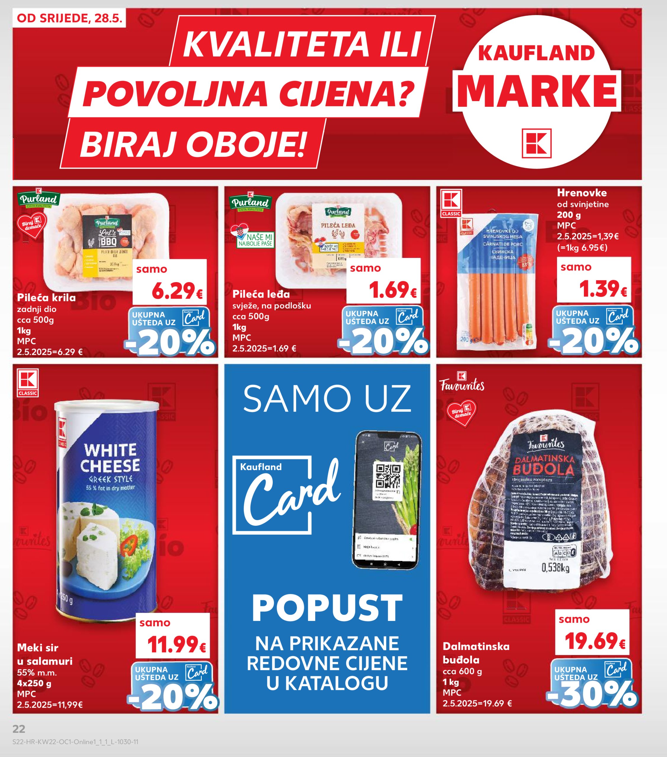 kaufland - Prelistajte ovaj Kaufland - Želiš još bogatiju ponudu katalog, vrijedi od 28.05. do 03.06. - page: 22