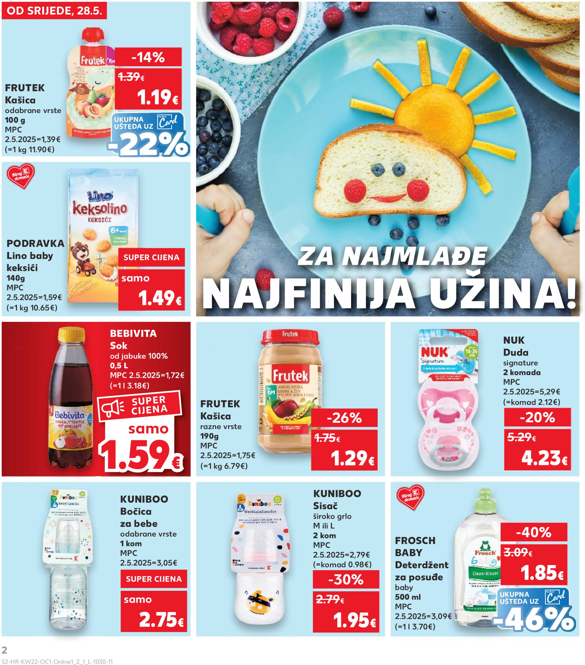 kaufland - Prelistajte ovaj Kaufland - Želiš još bogatiju ponudu katalog, vrijedi od 28.05. do 03.06. - page: 2