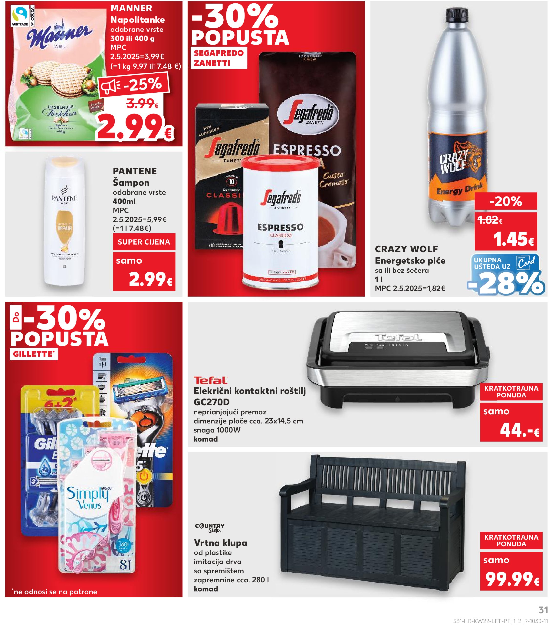 kaufland - Prelistajte ovaj Kaufland katalog, vrijedi od 28.05. do 03.06. - page: 31