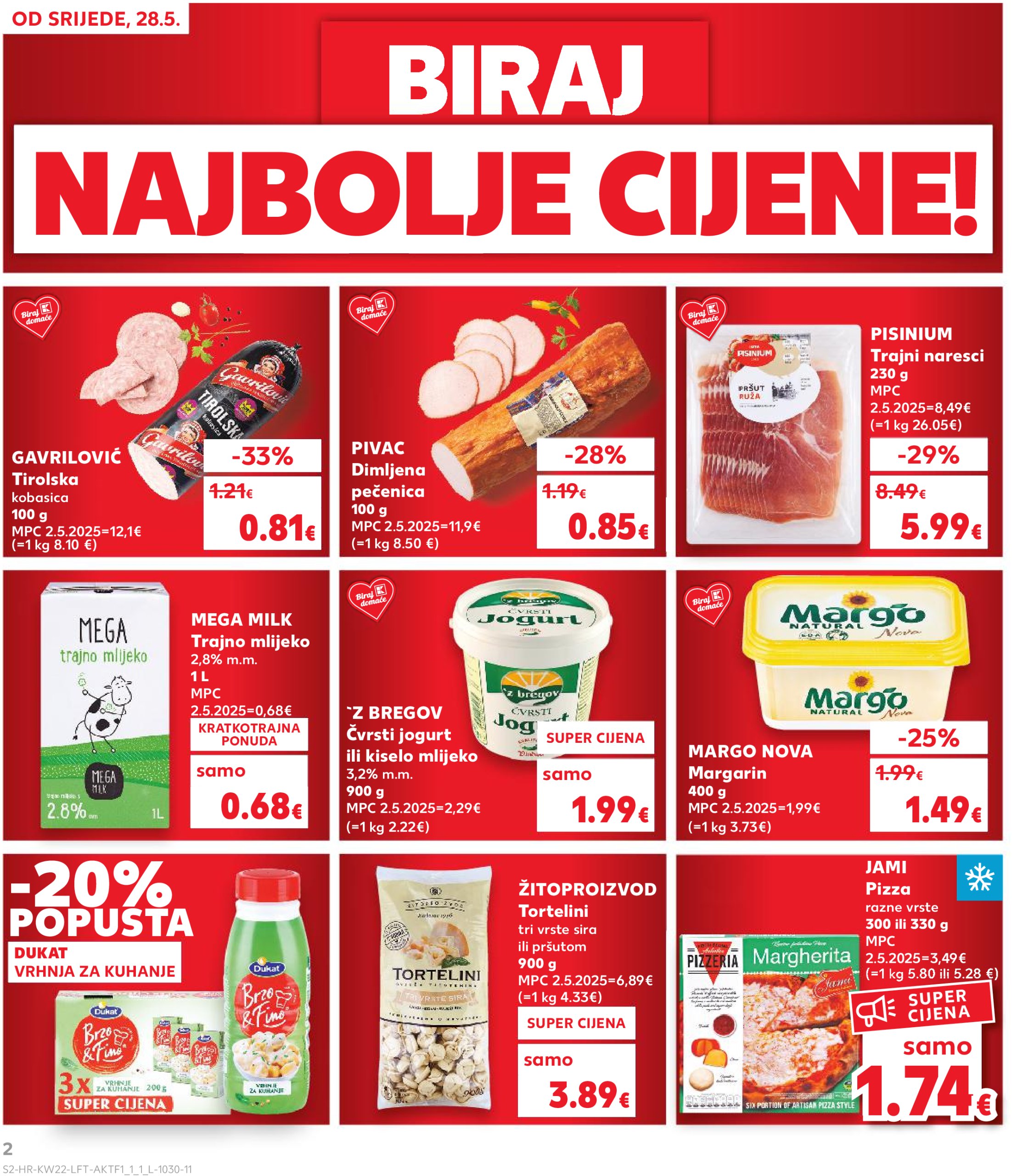kaufland - Prelistajte ovaj Kaufland katalog, vrijedi od 28.05. do 03.06. - page: 2