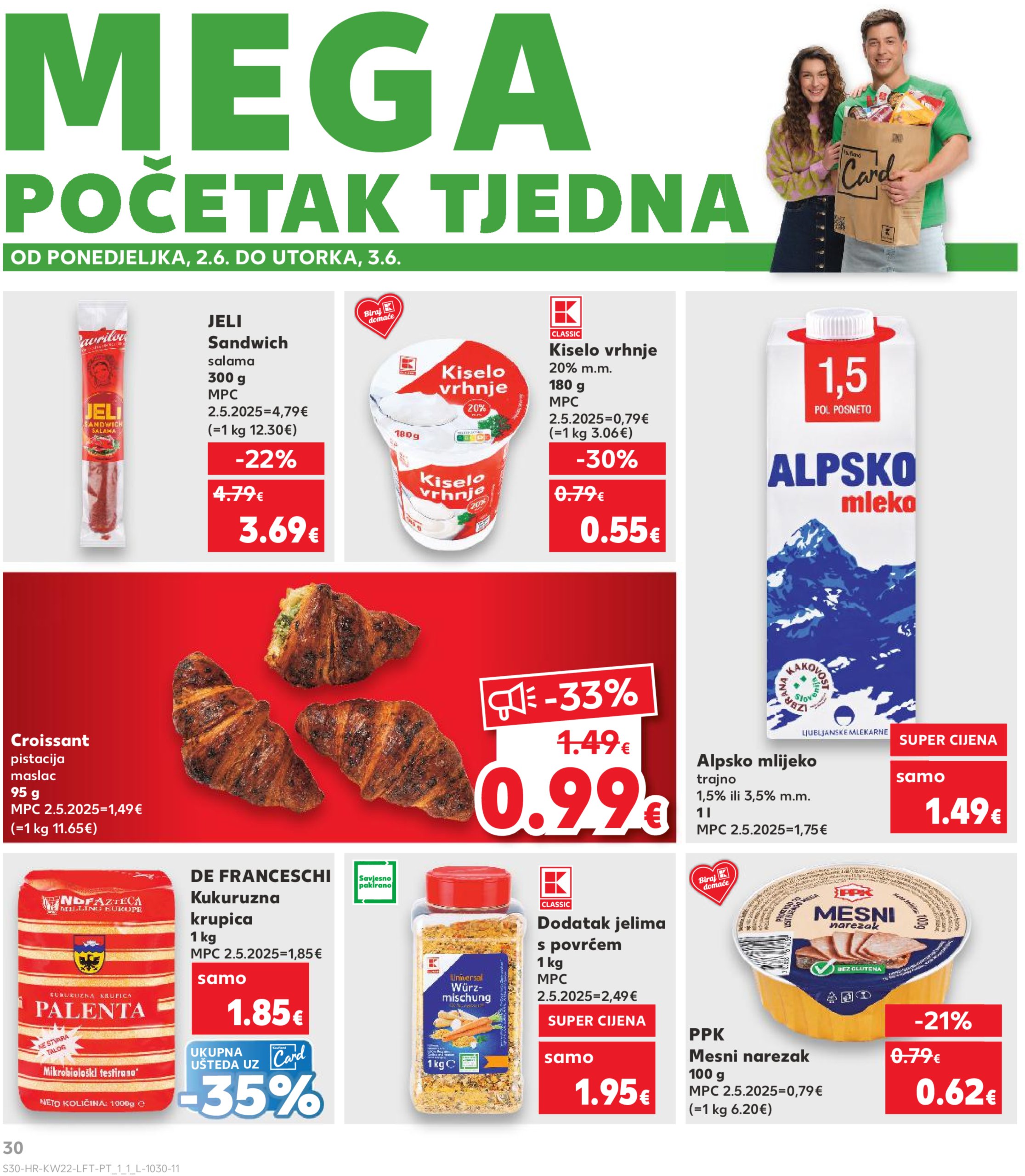 kaufland - Prelistajte ovaj Kaufland katalog, vrijedi od 28.05. do 03.06. - page: 30