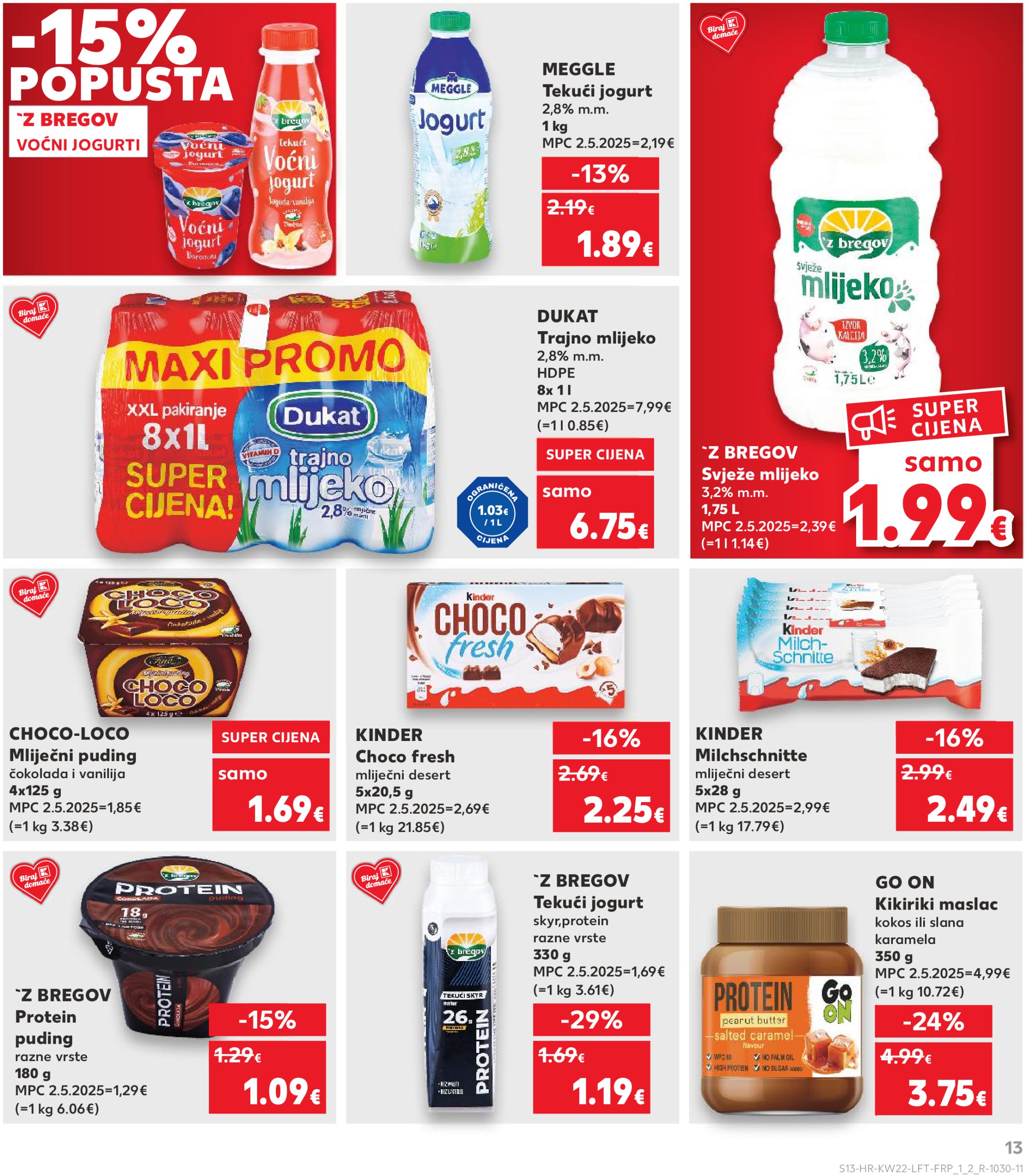 kaufland - Prelistajte ovaj Kaufland katalog, vrijedi od 28.05. do 03.06. - page: 13