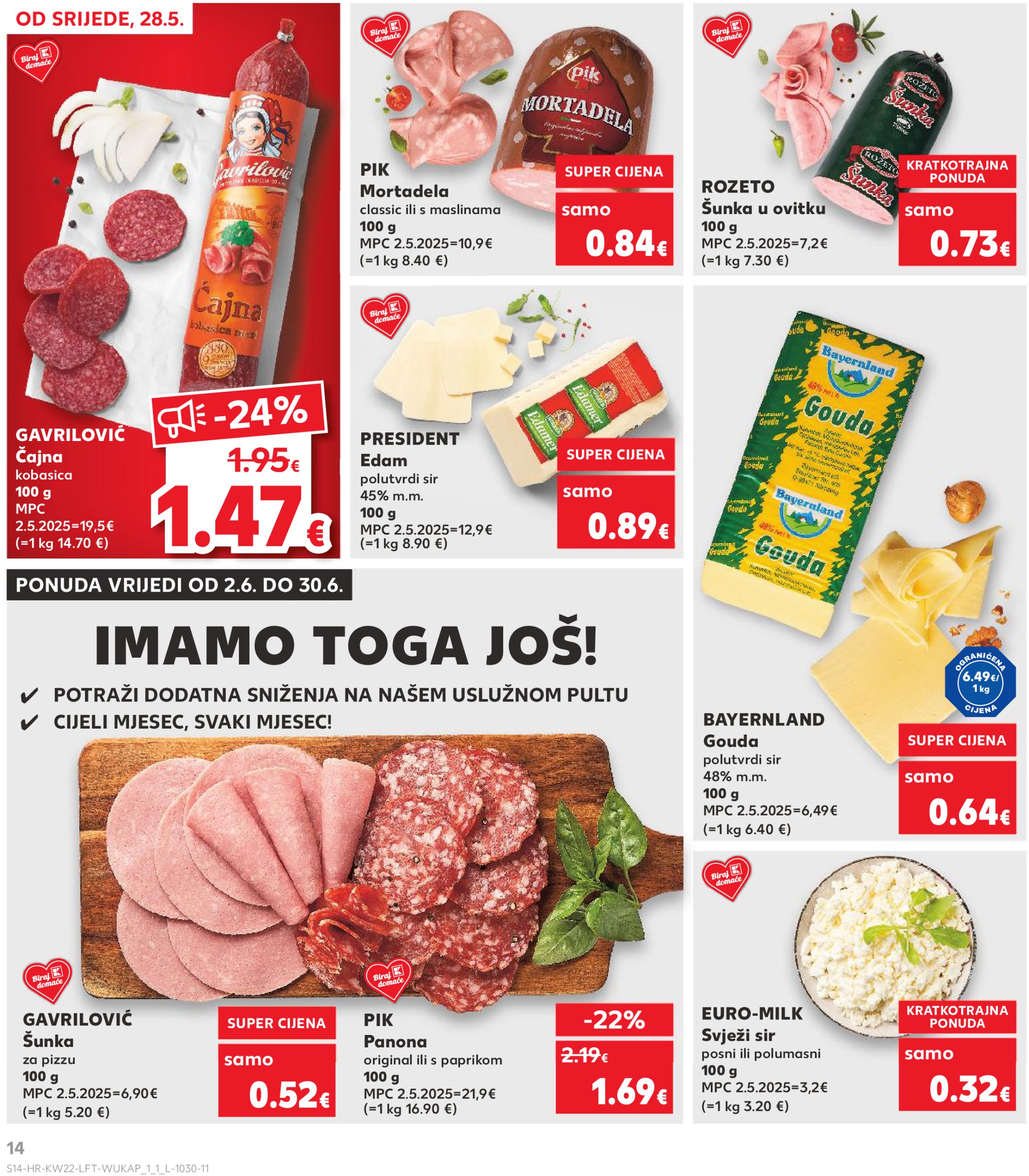 kaufland - Prelistajte ovaj Kaufland katalog, vrijedi od 28.05. do 03.06. - page: 14