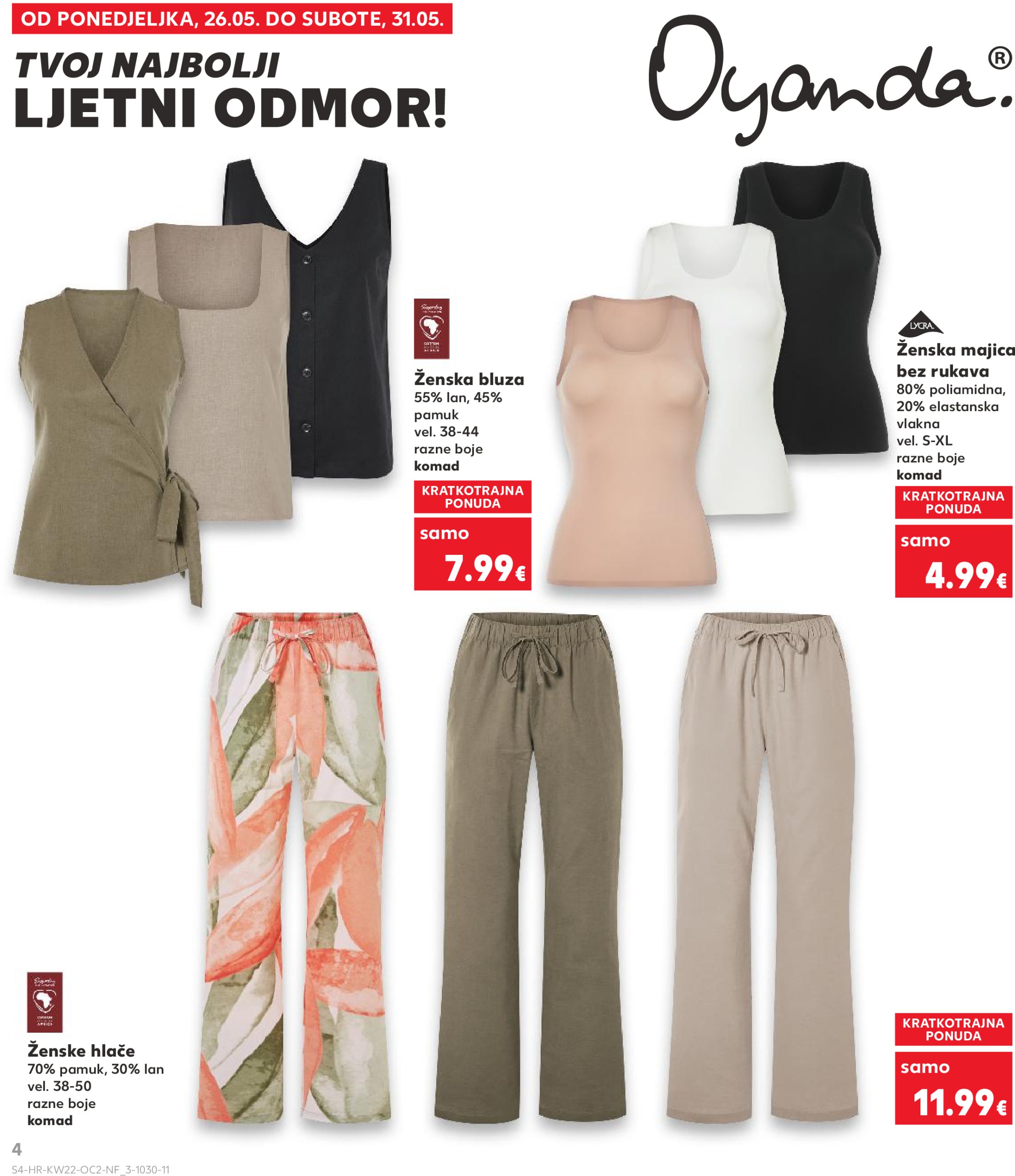 kaufland - Prelistajte ovaj Kaufland - Neprehrambenih proizvoda katalog, vrijedi od 28.05. do 03.06. - page: 4