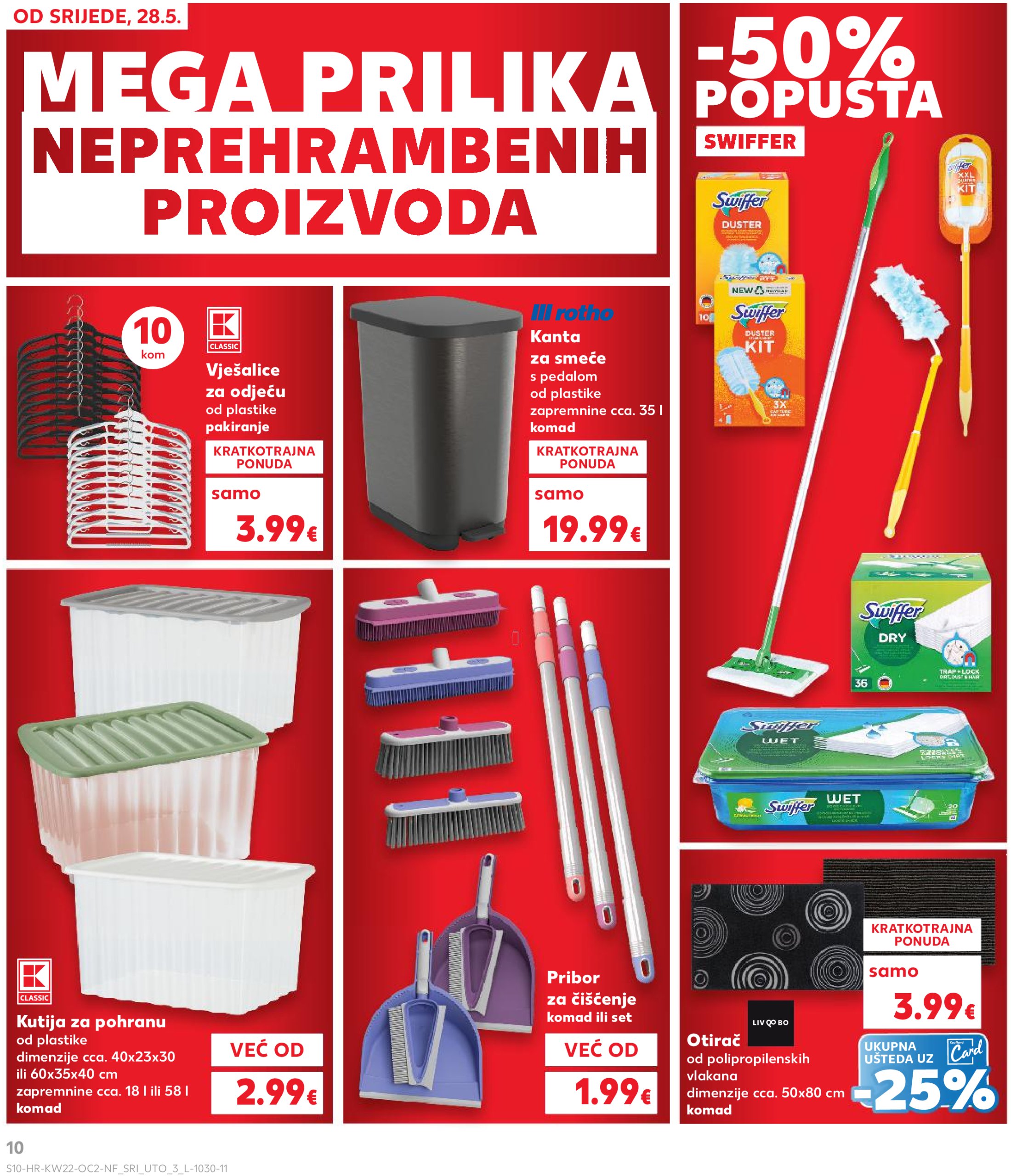 kaufland - Prelistajte ovaj Kaufland - Neprehrambenih proizvoda katalog, vrijedi od 28.05. do 03.06. - page: 10
