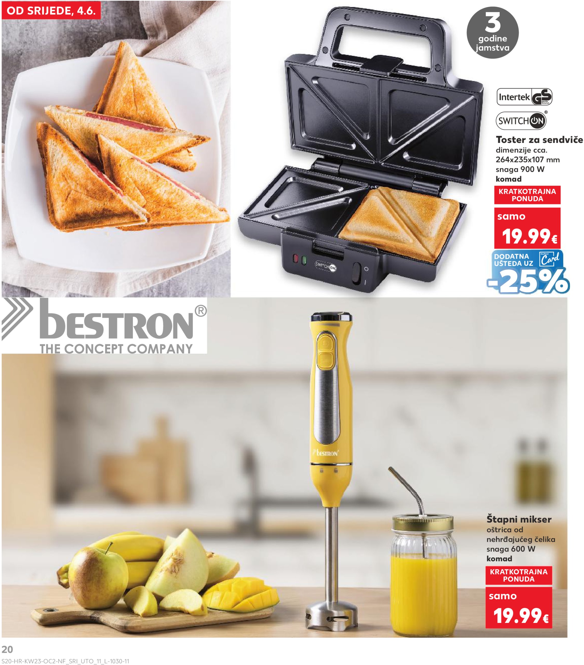 kaufland - Prelistajte ovaj Kaufland - Neprehrambenih proizvoda katalog, vrijedi od 04.06. do 10.06. - page: 20