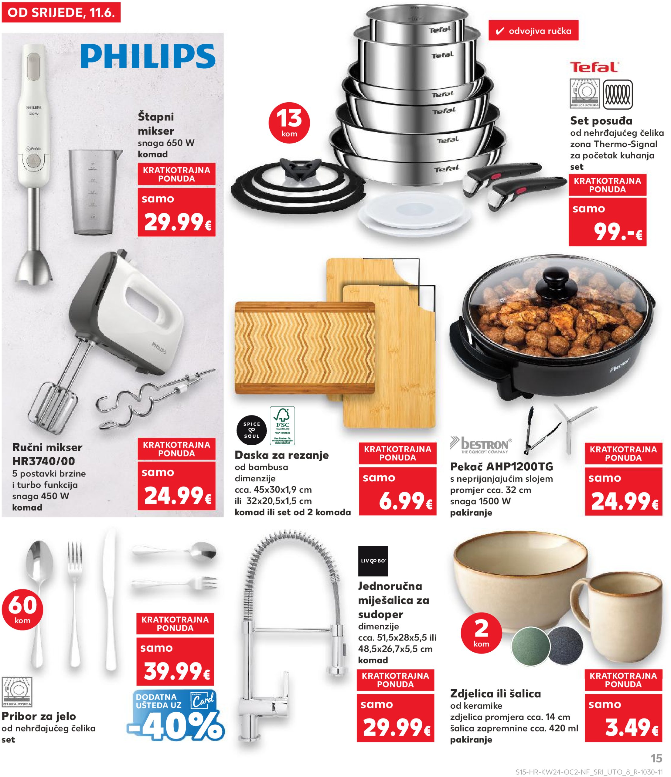 kaufland - Prelistajte katalog Kaufland - Neprehrambenih proizvoda, vrijedi od 11.06. do 17.06. - page: 15