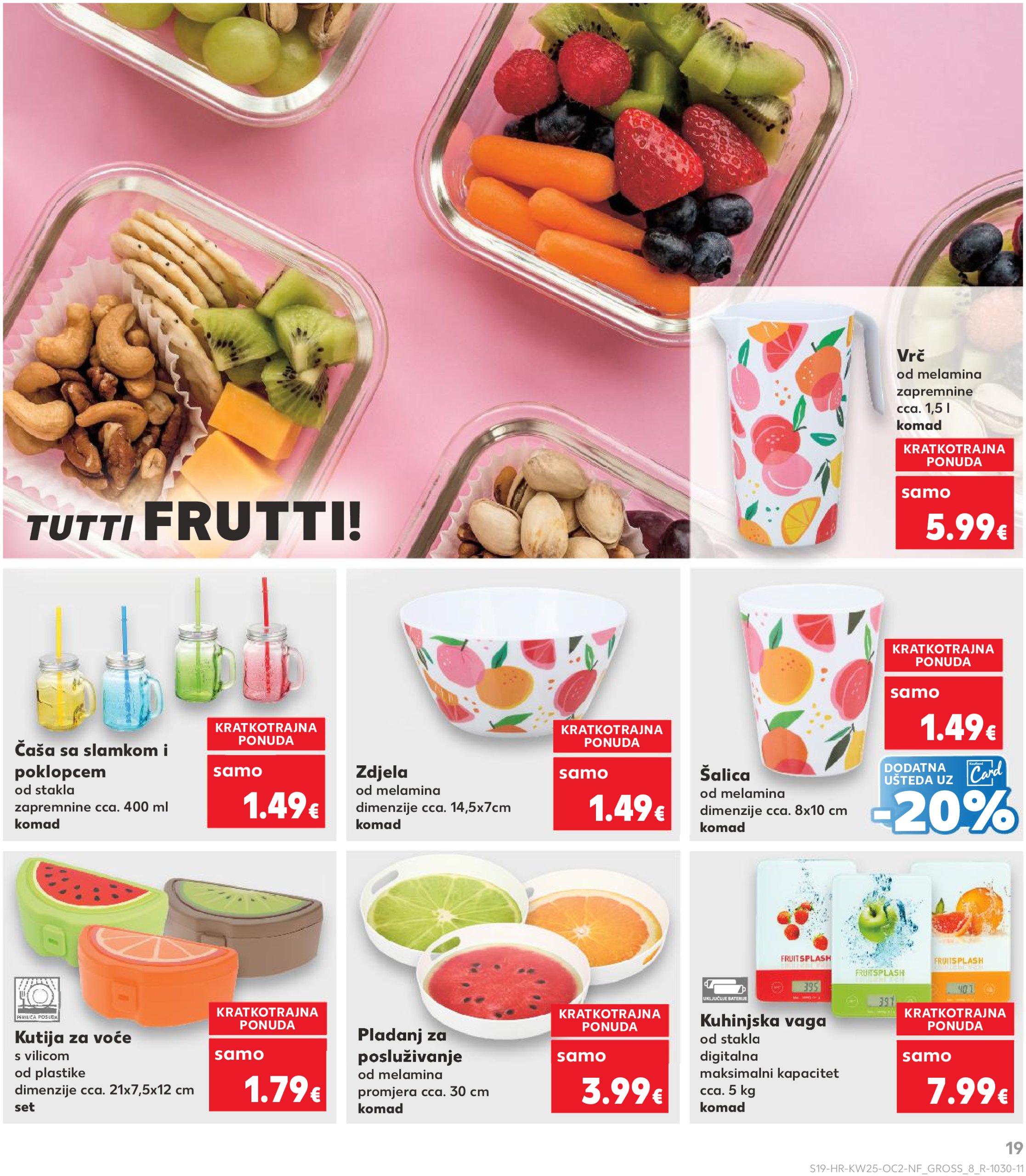kaufland - Prelistajte katalog Kaufland - Neprehrambenih proizvoda, vrijedi od 18.06. do 24.06. - page: 19