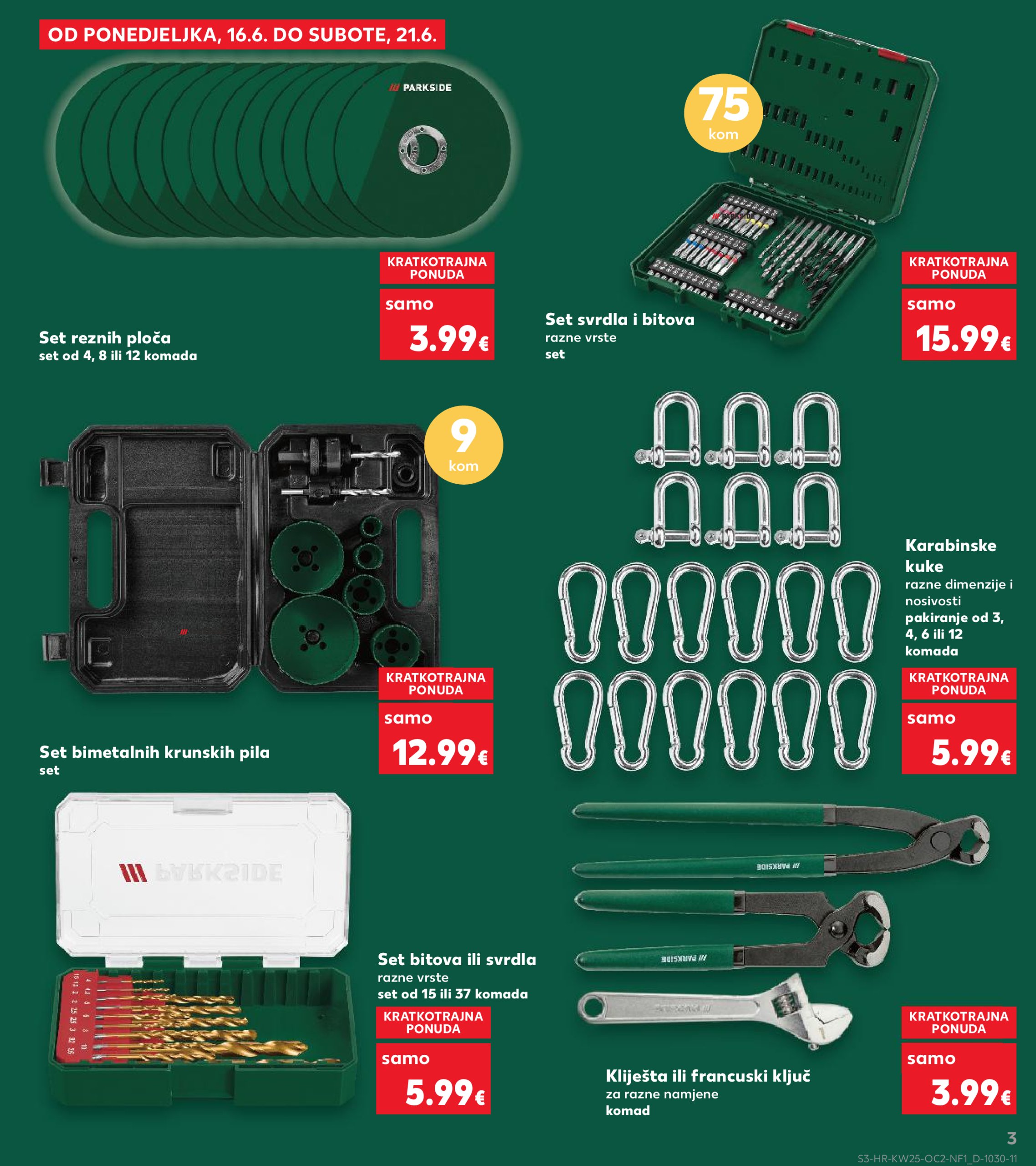 kaufland - Prelistajte katalog Kaufland - Neprehrambenih proizvoda, vrijedi od 18.06. do 24.06. - page: 3