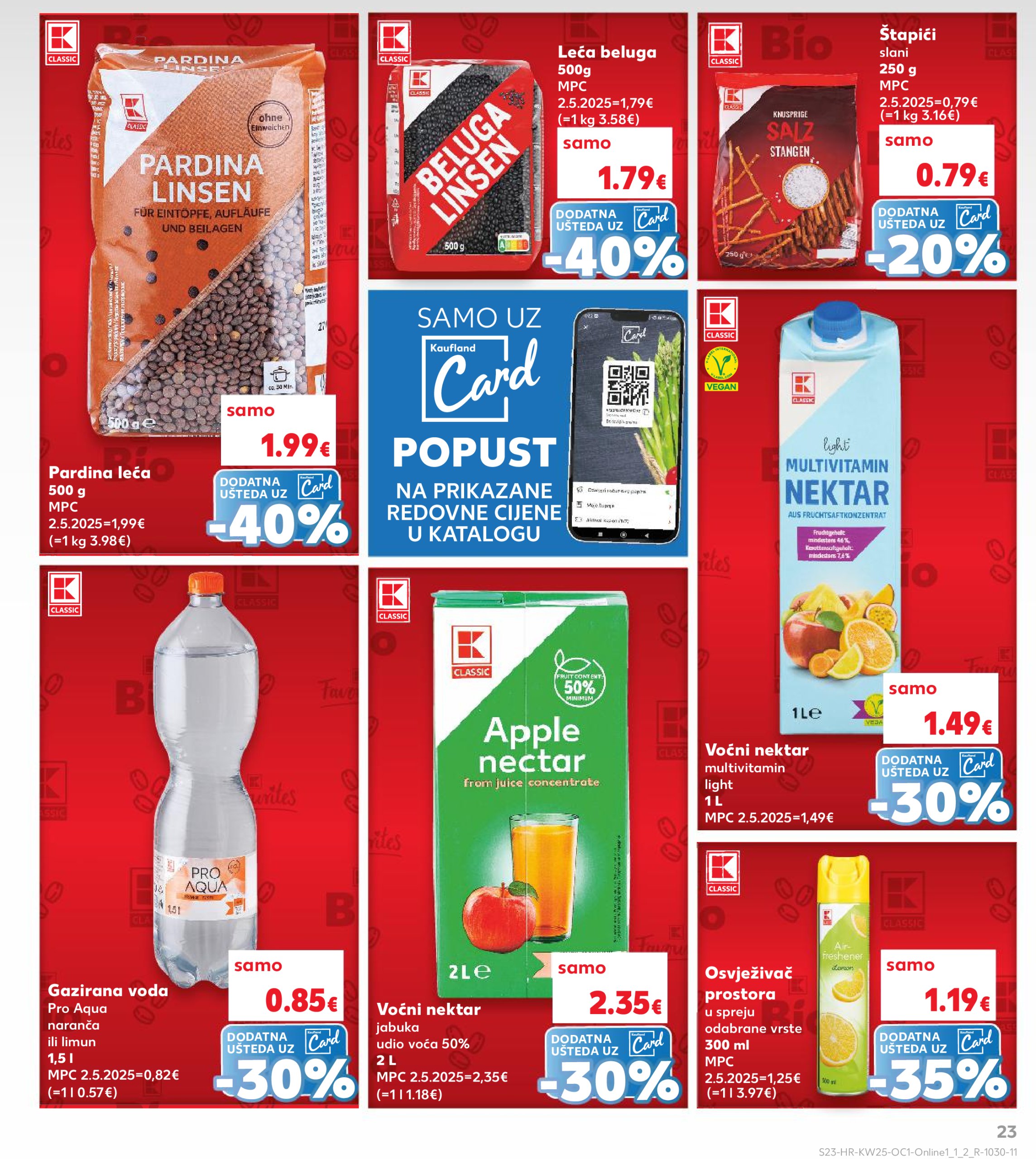 kaufland - Prelistajte katalog Kaufland - Želiš još bogatiju ponudu, vrijedi od 18.06. do 24.06. - page: 23