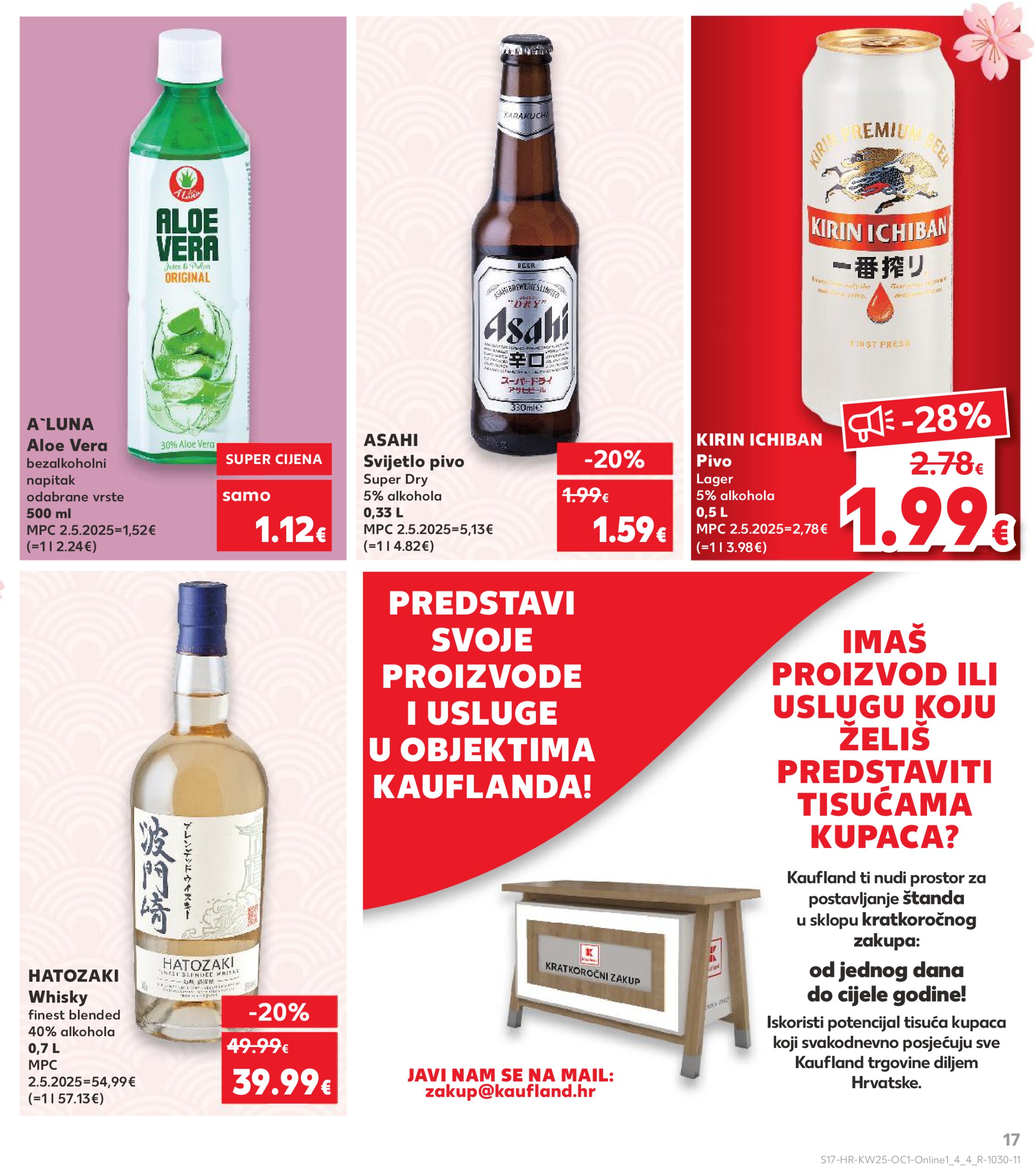 kaufland - Prelistajte katalog Kaufland - Želiš još bogatiju ponudu, vrijedi od 18.06. do 24.06. - page: 17