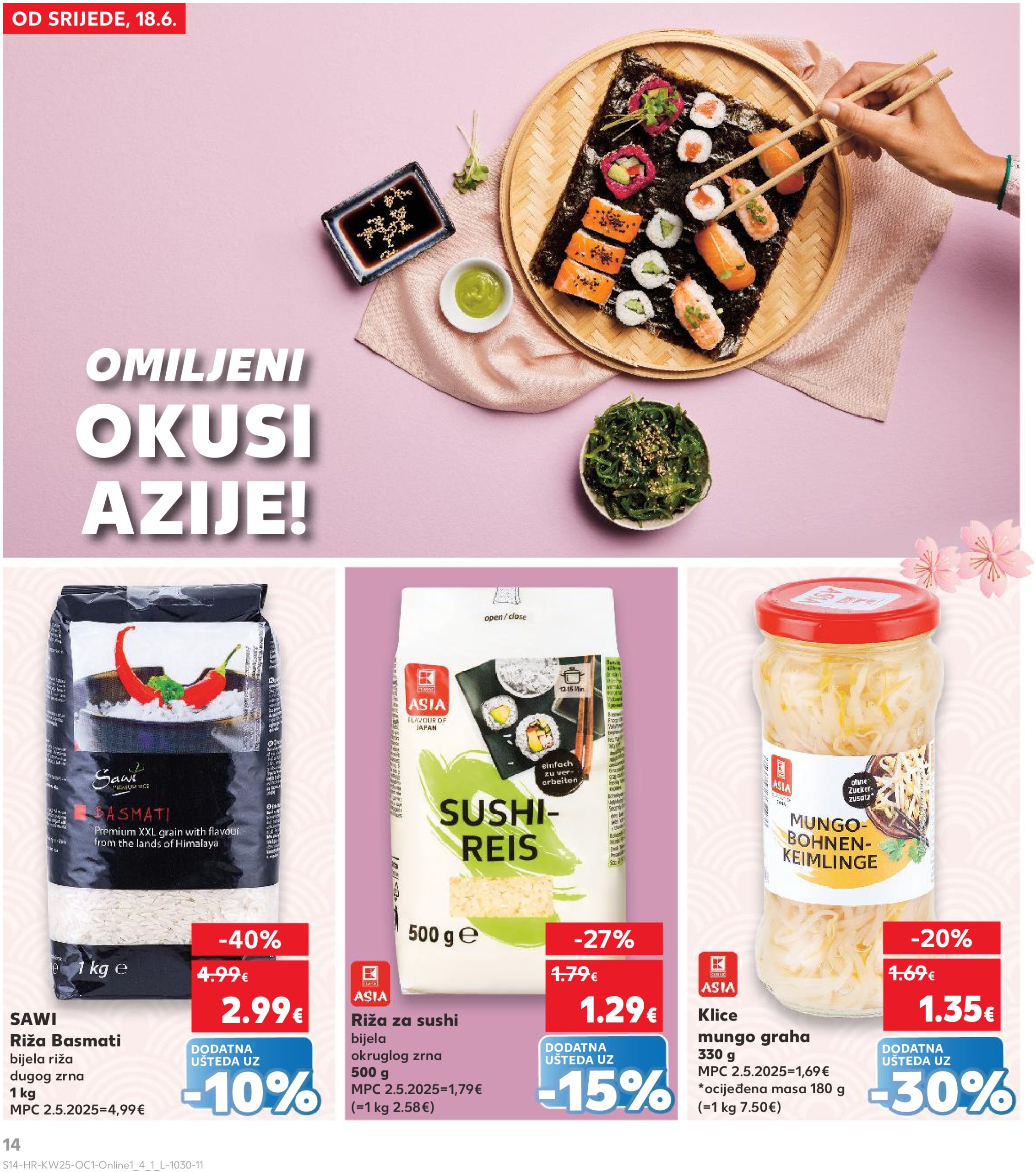 kaufland - Prelistajte katalog Kaufland - Želiš još bogatiju ponudu, vrijedi od 18.06. do 24.06. - page: 14