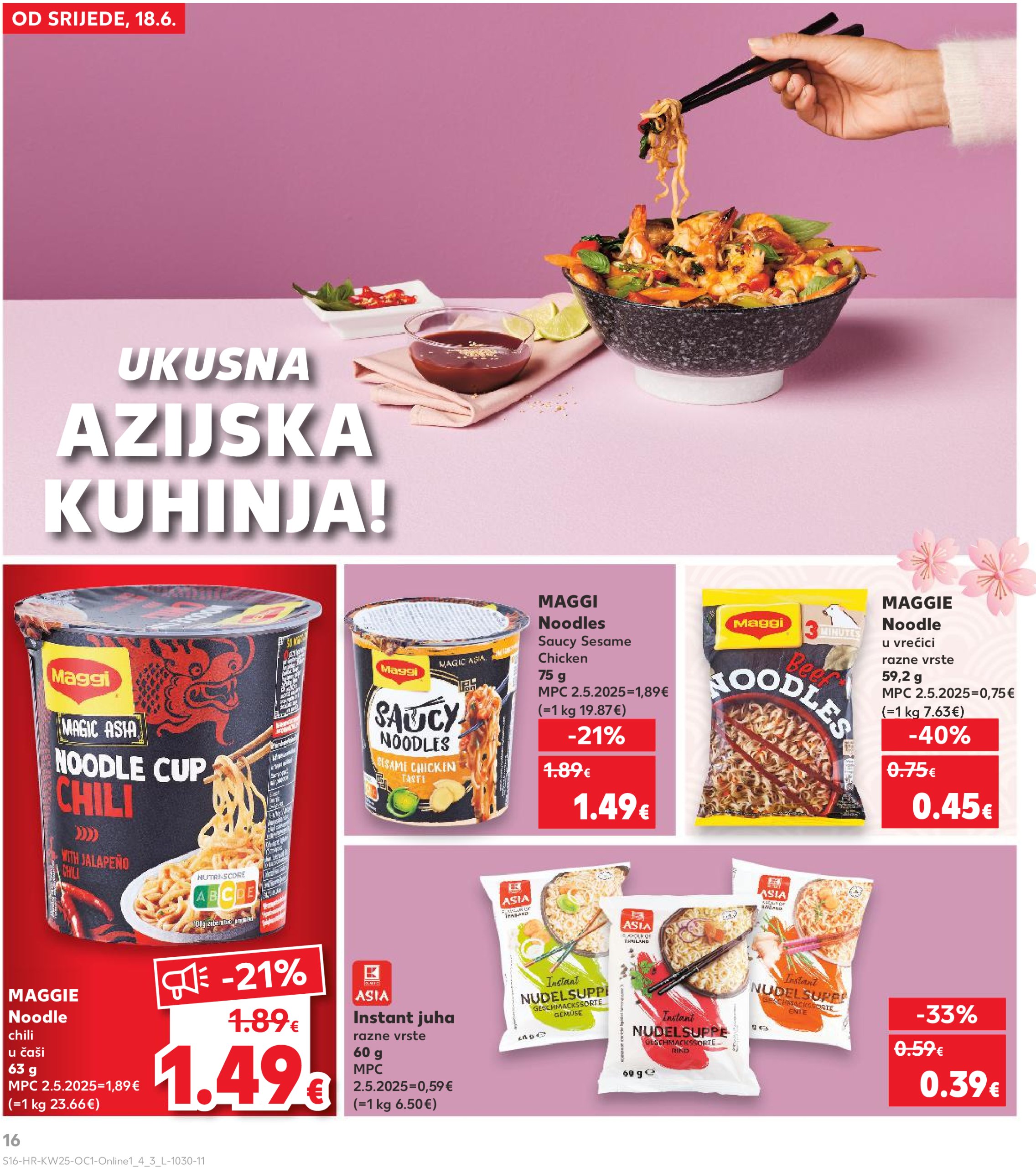 kaufland - Prelistajte katalog Kaufland - Želiš još bogatiju ponudu, vrijedi od 18.06. do 24.06. - page: 16