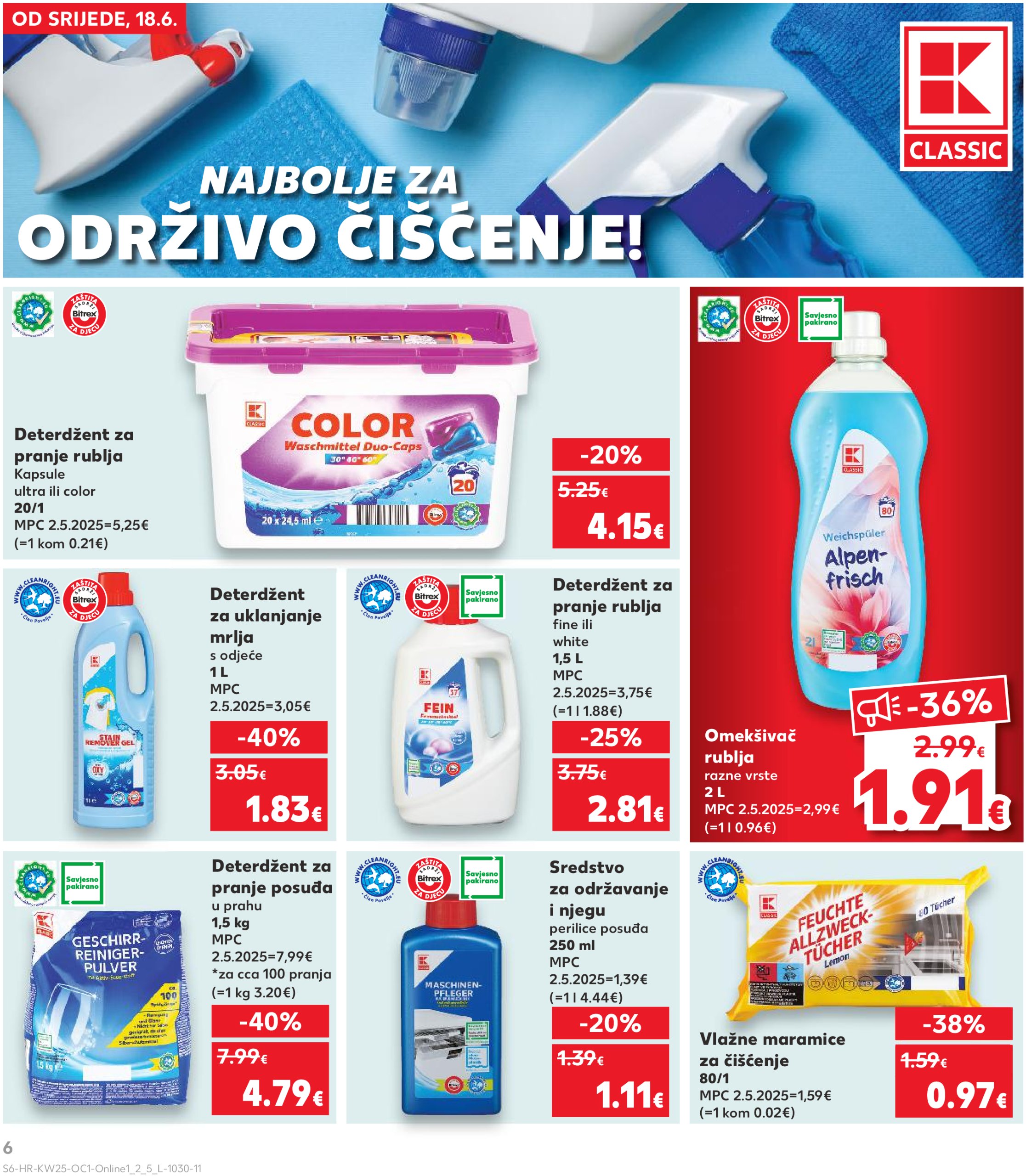 kaufland - Prelistajte katalog Kaufland - Želiš još bogatiju ponudu, vrijedi od 18.06. do 24.06. - page: 6