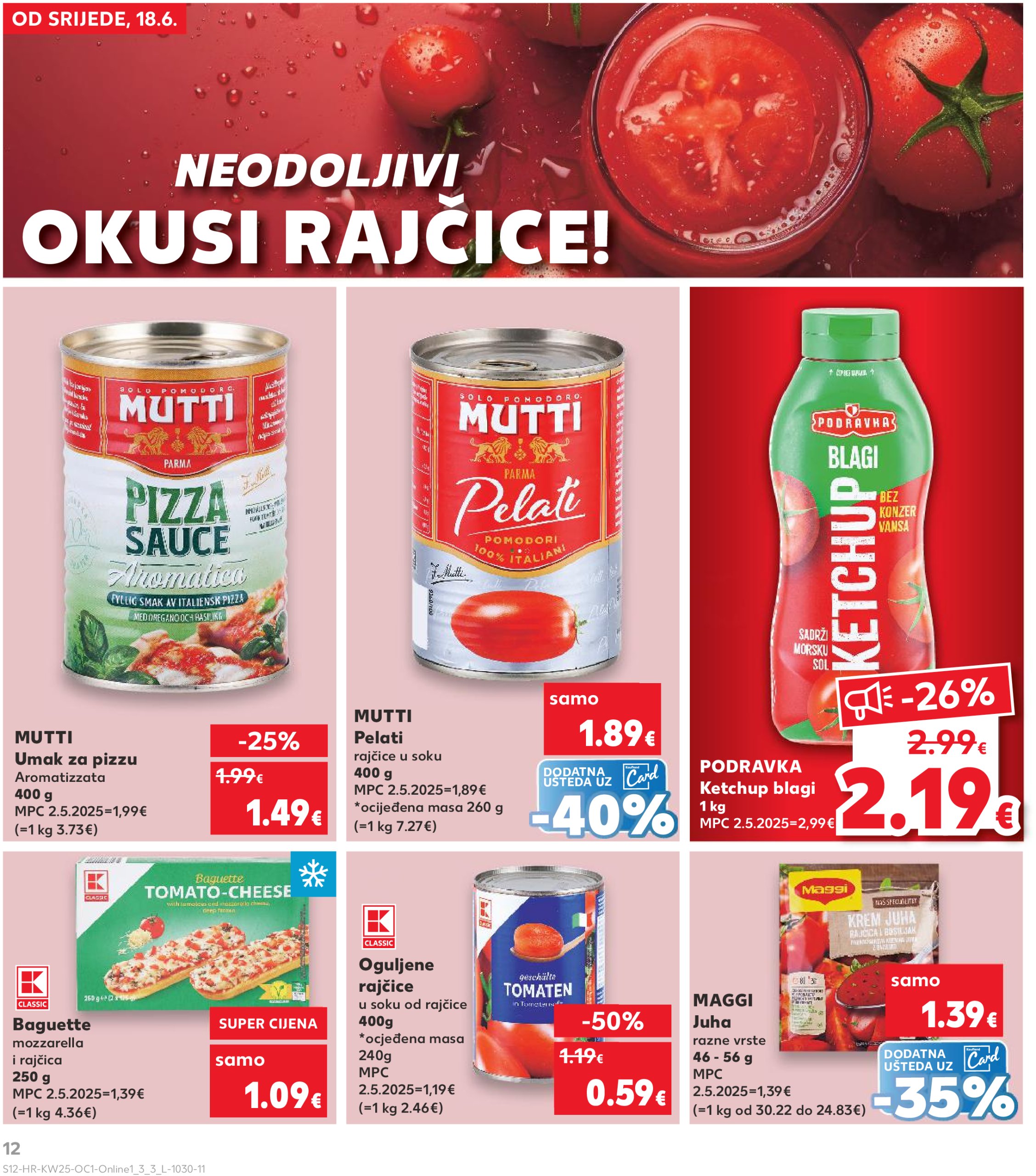 kaufland - Prelistajte katalog Kaufland - Želiš još bogatiju ponudu, vrijedi od 18.06. do 24.06. - page: 12