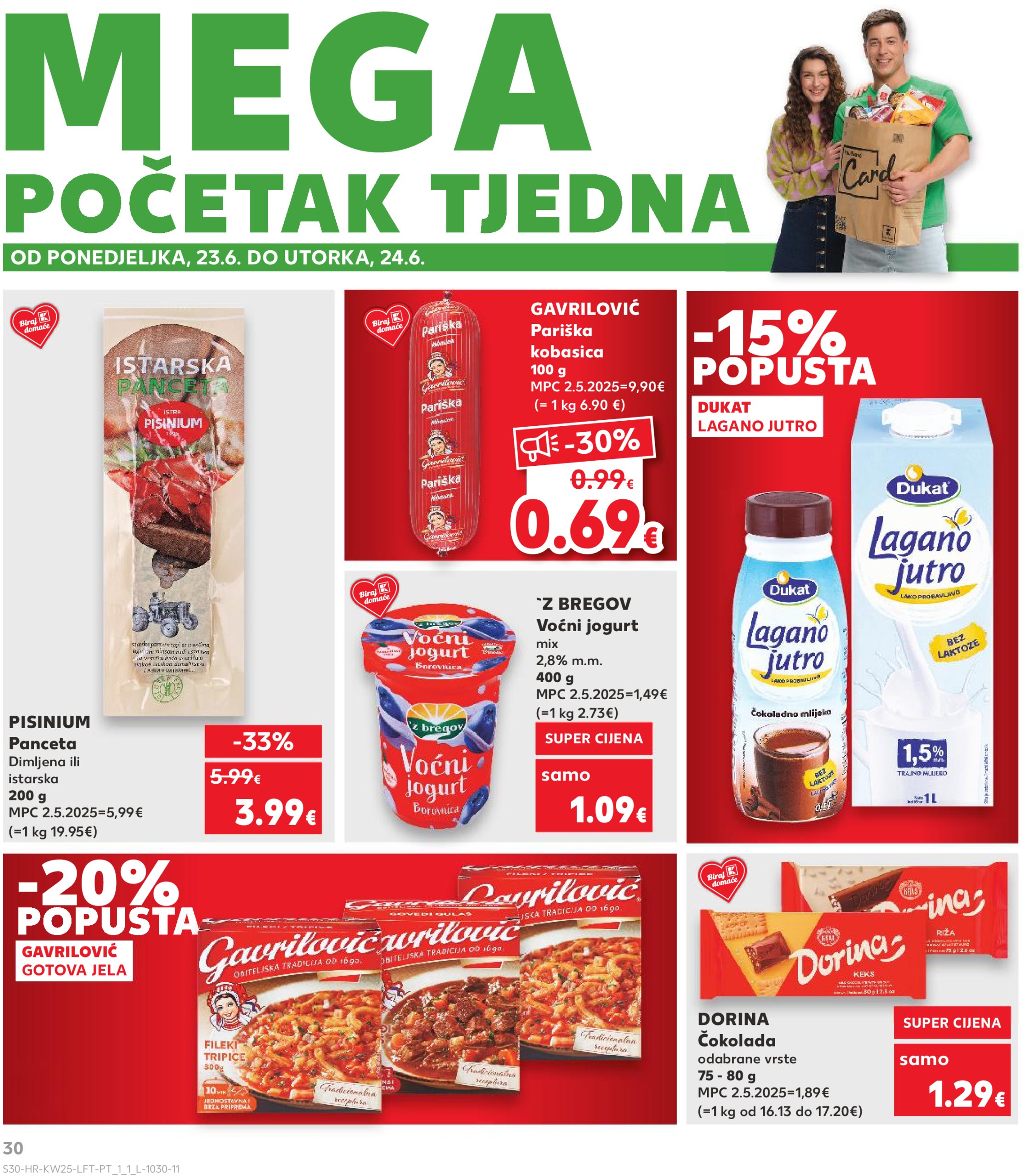 kaufland - Prelistajte katalog Kaufland, vrijedi od 18.06. do 24.06. - page: 30
